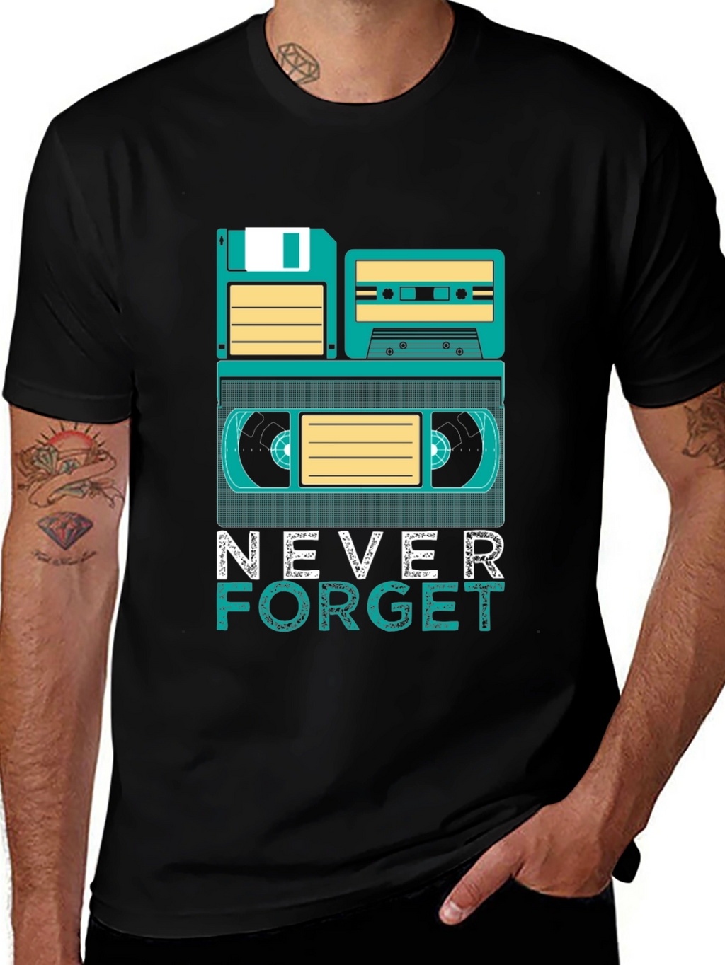 Retro Media T-Shirt: Never Forget the Classics!