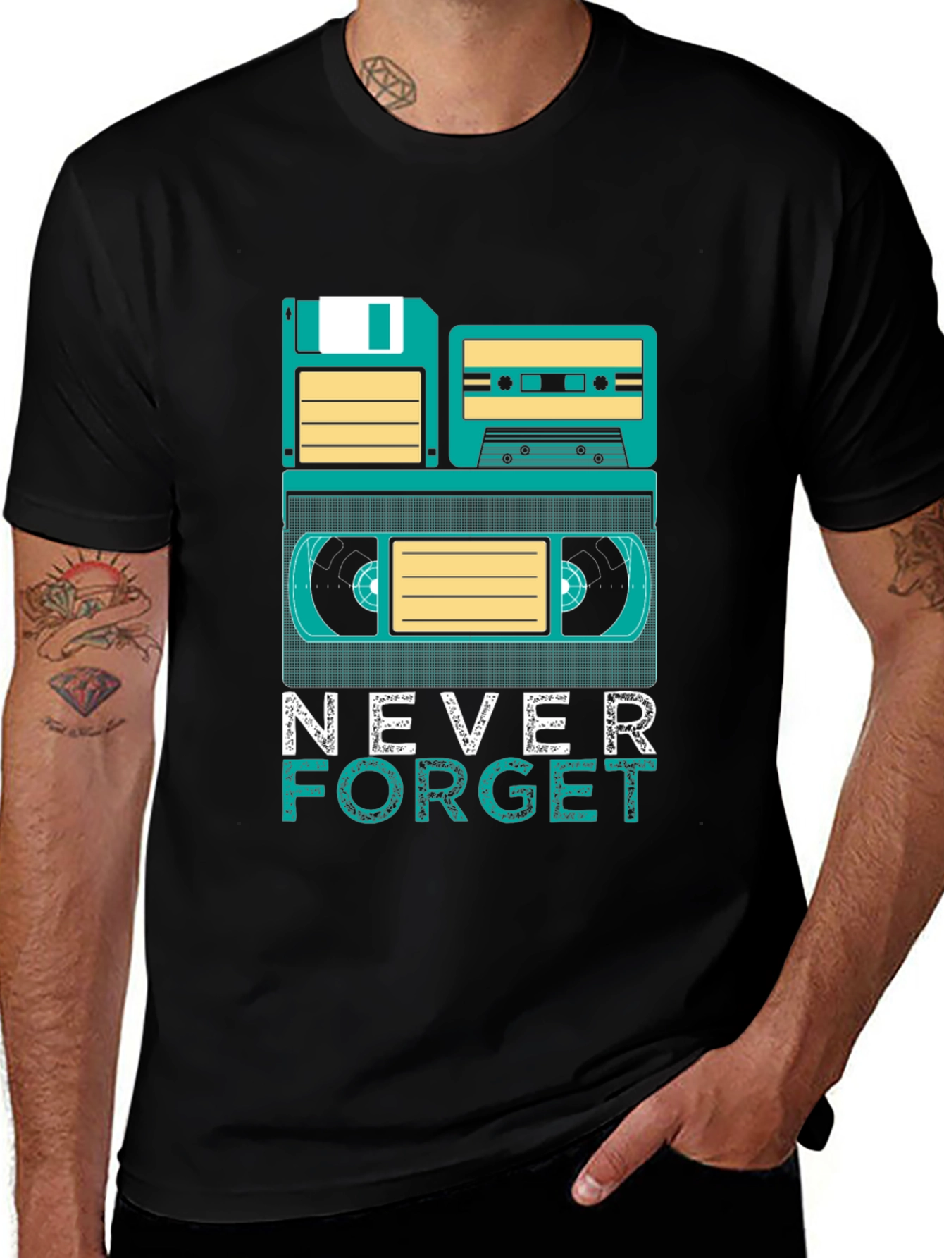 Retro Media T-Shirt: Never Forget the Classics!