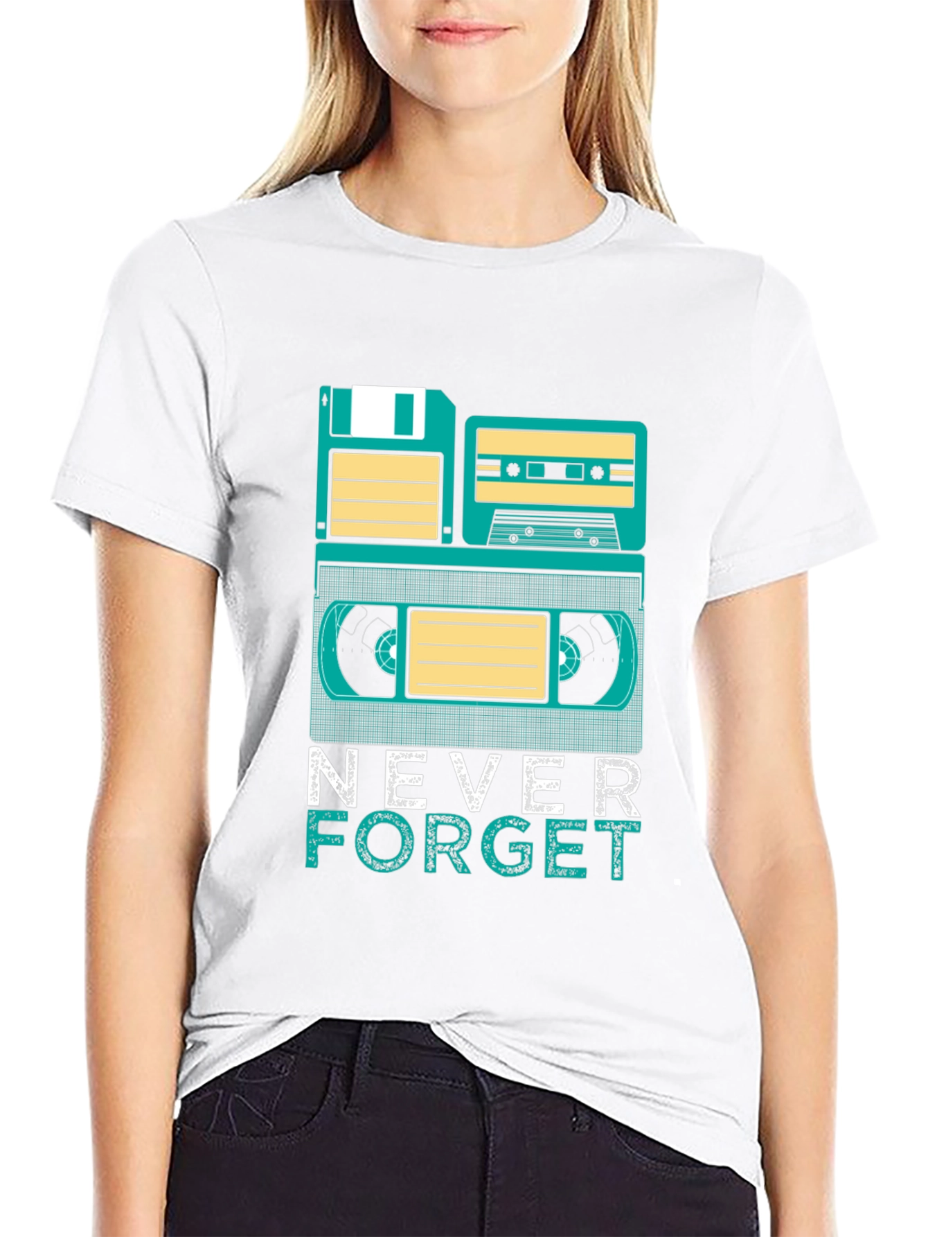 Retro Media T-Shirt: Never Forget the Classics!