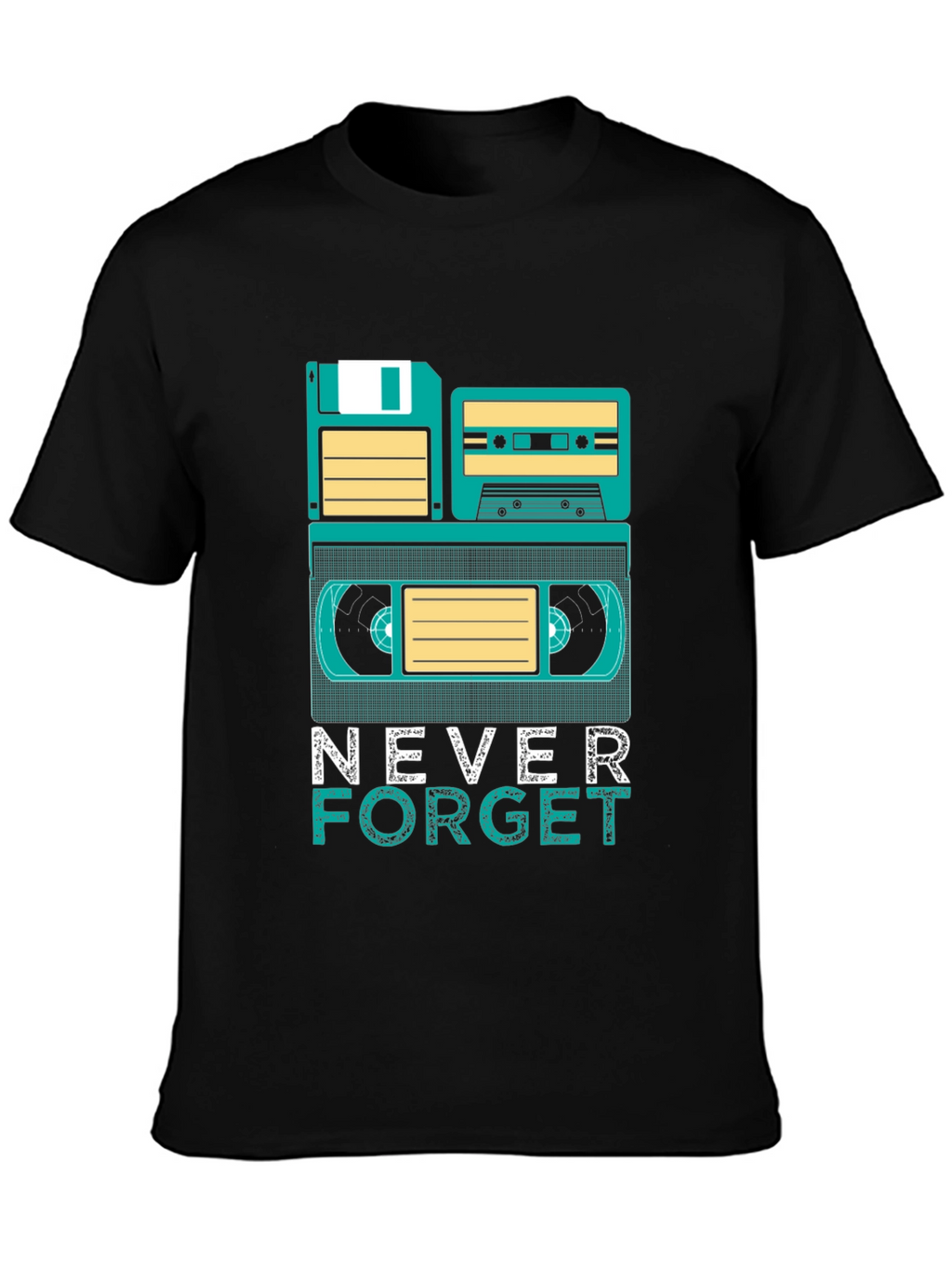 Retro Media T-Shirt: Never Forget the Classics!