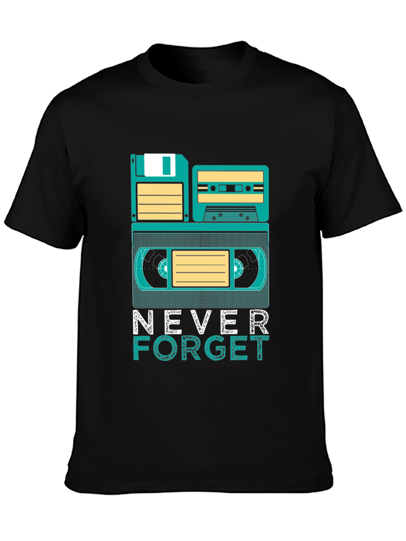 Retro Media T-Shirt: Never Forget the Classics!