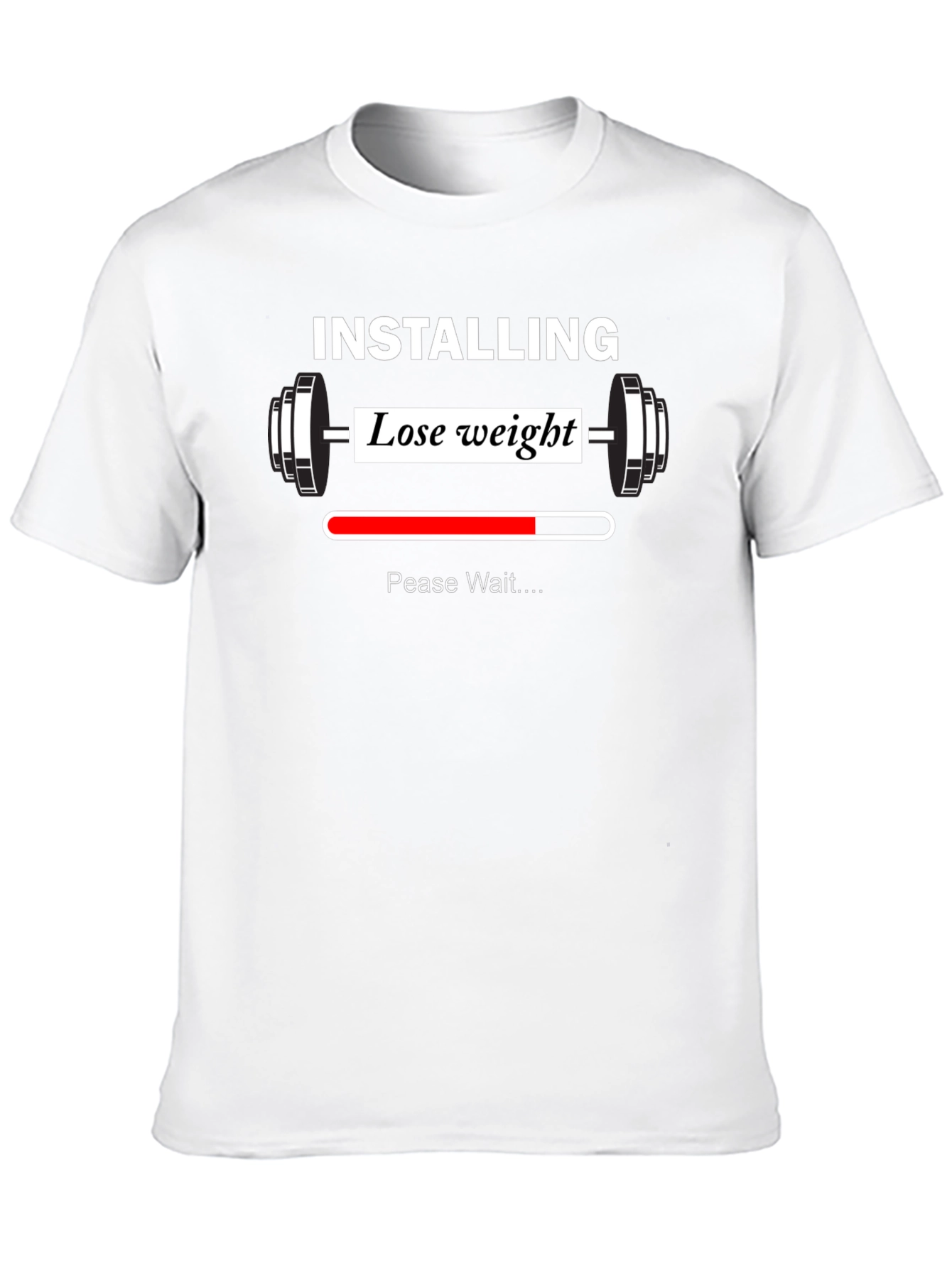 Installing Lose Weight Funny Gym T-Shirt