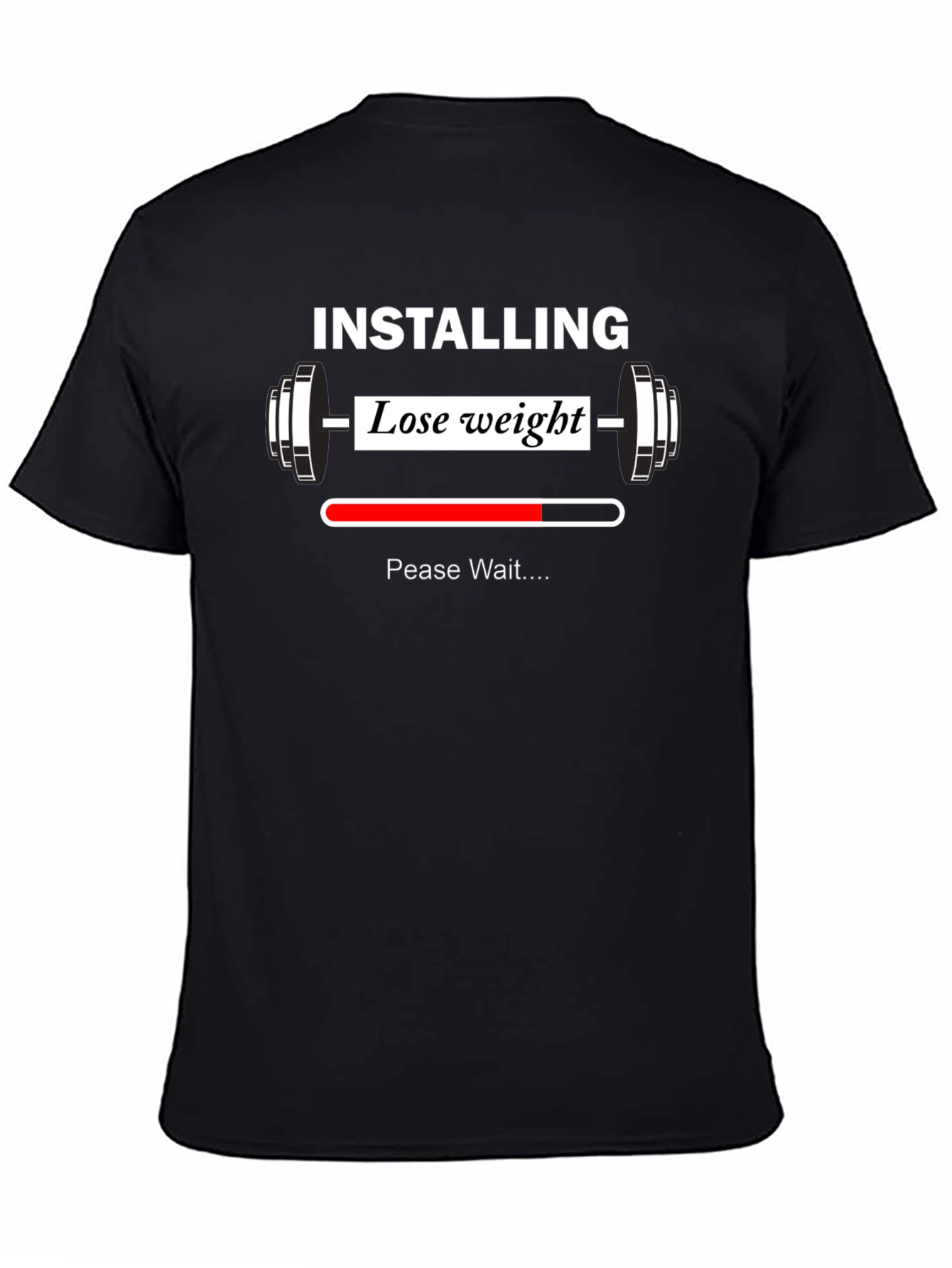 Installing Lose Weight Funny Gym T-Shirt