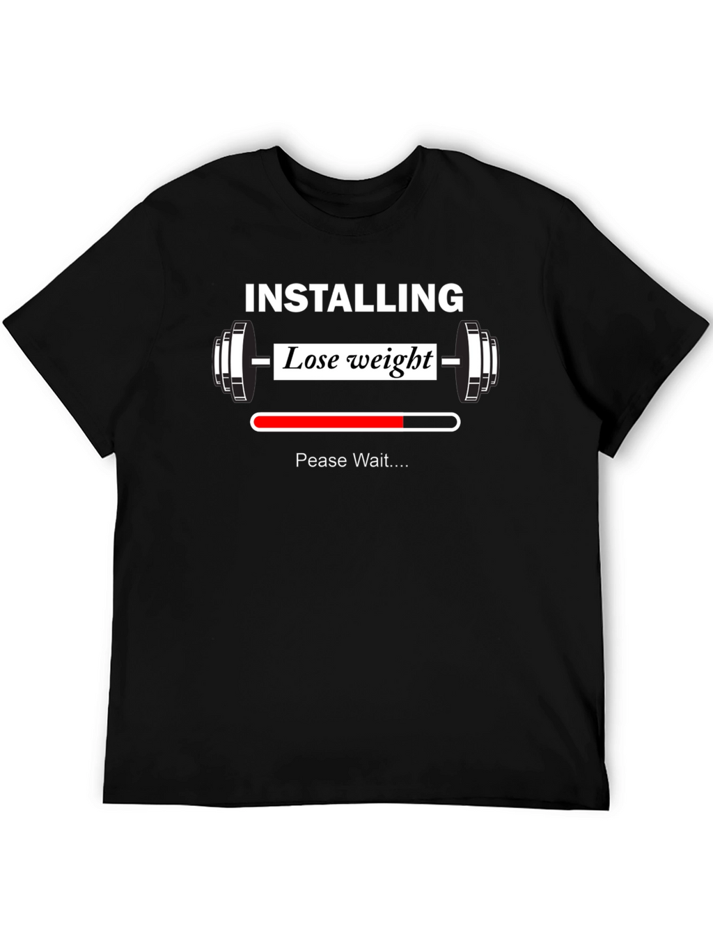Installing Lose Weight Funny Gym T-Shirt