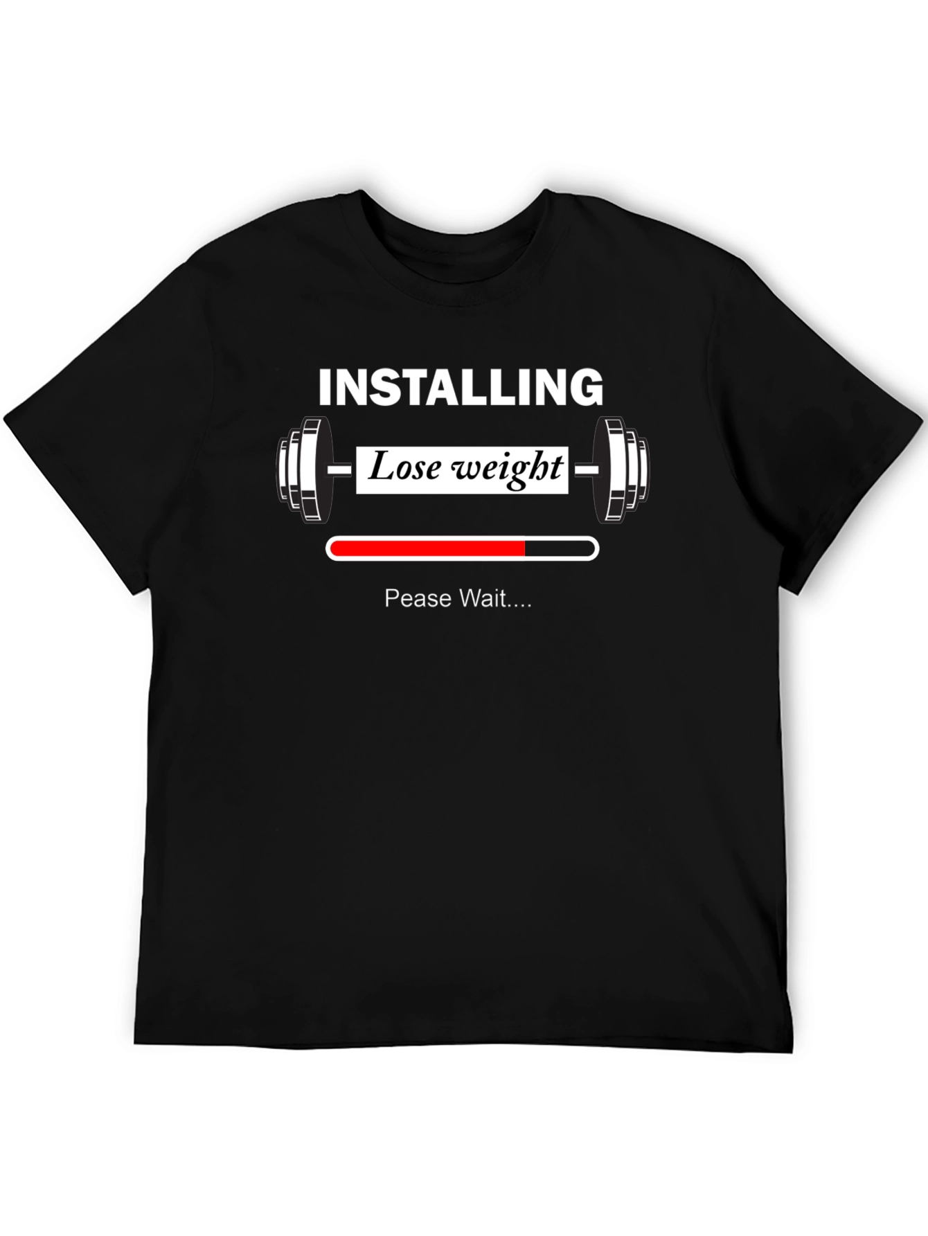 Installing Lose Weight Funny Gym T-Shirt