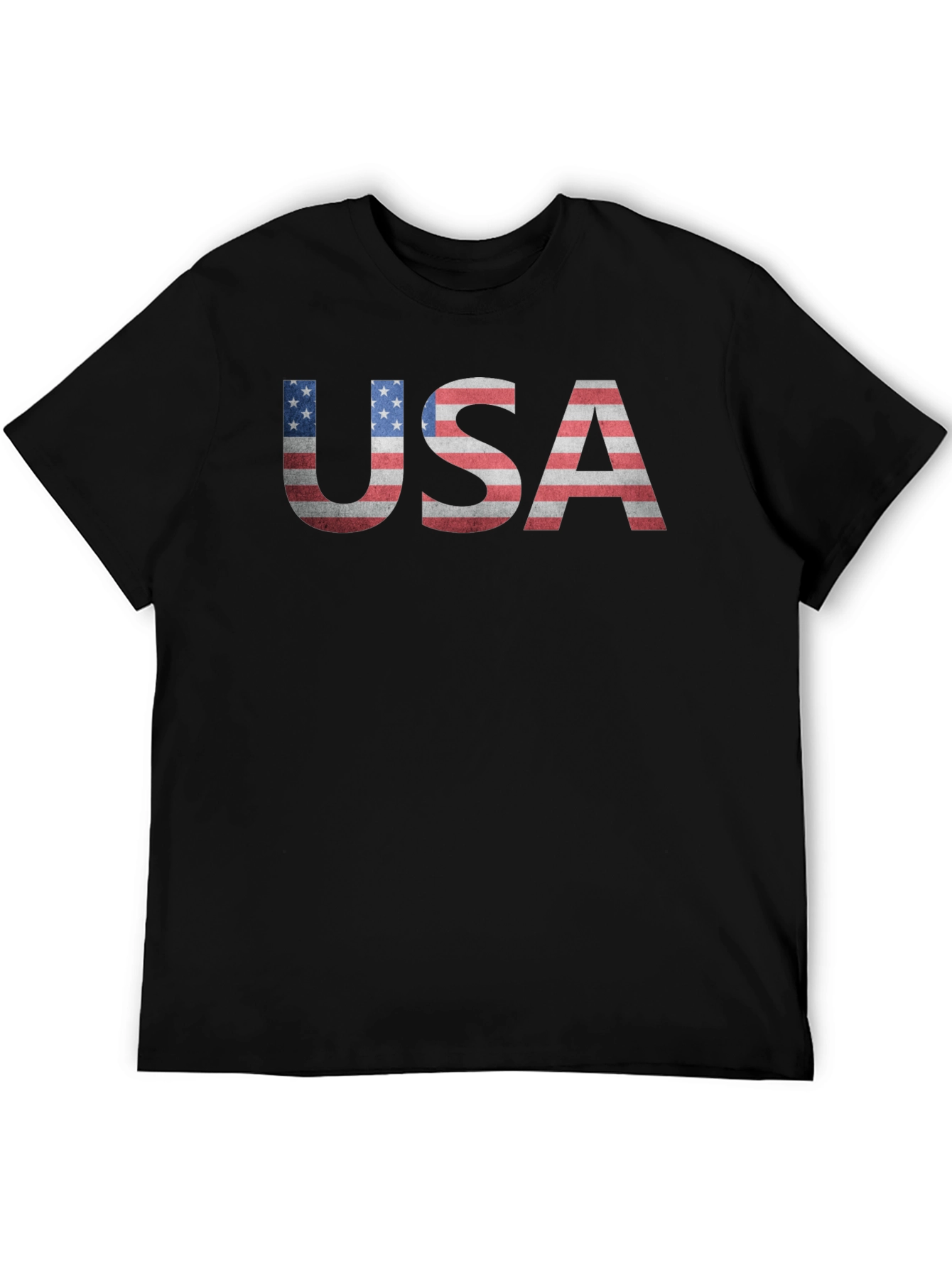 USA Flag Graphic T-Shirt - Patriotic American Pride