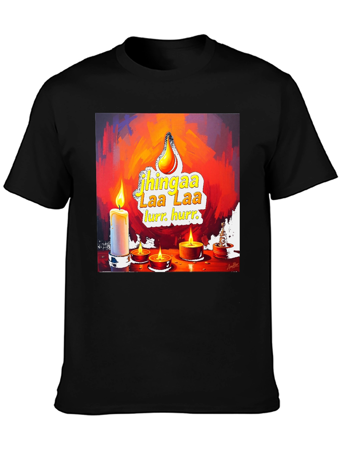 Candlelight Art Tee