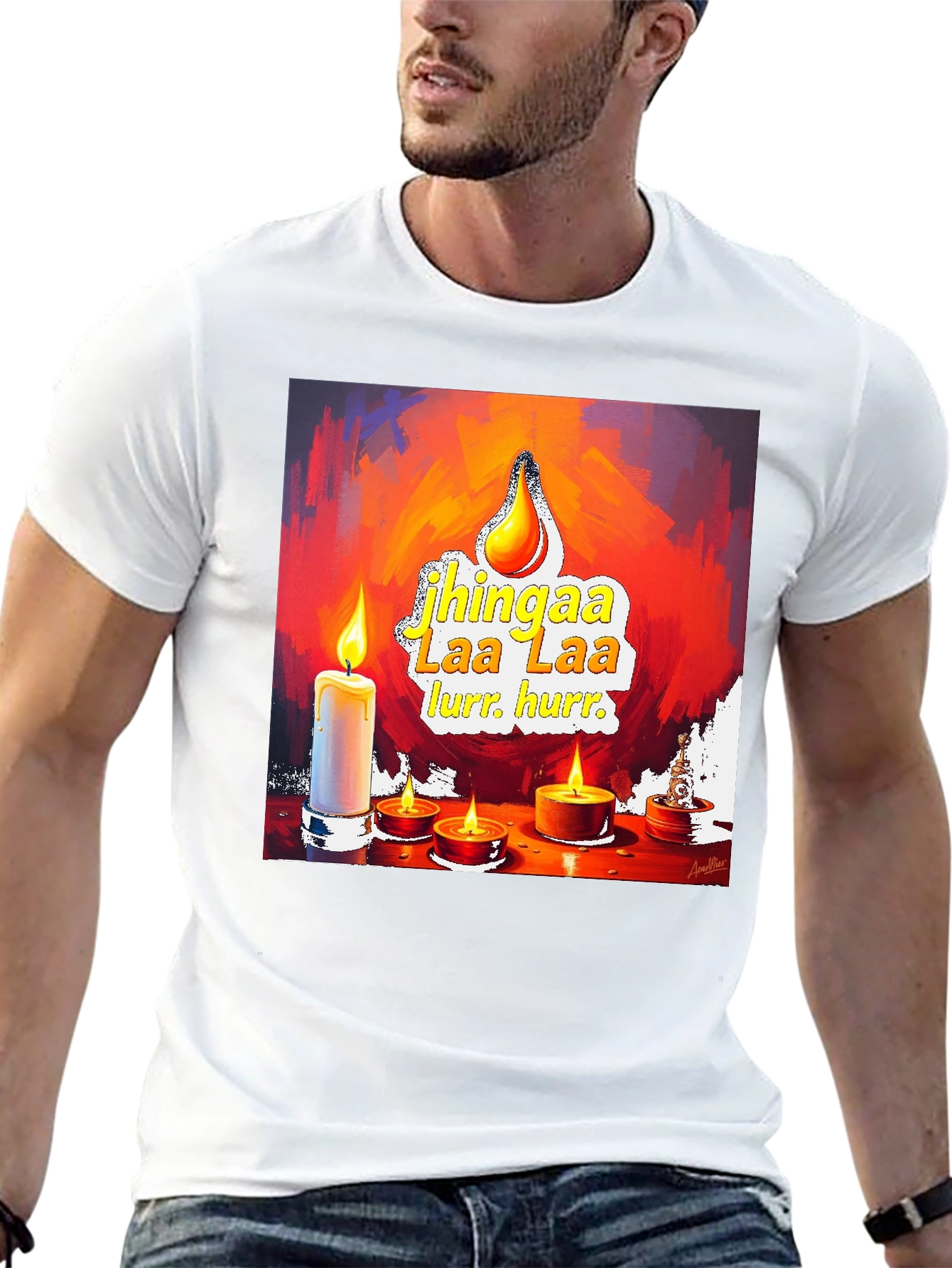 Candlelight Art Tee