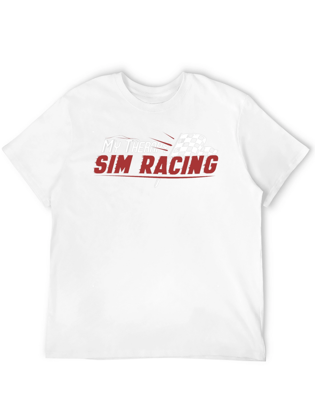 My Therapy Sim Racing T-Shirt Black Tee
