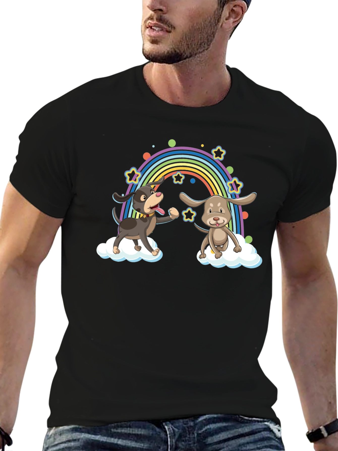 Dog Rainbow T-Shirt