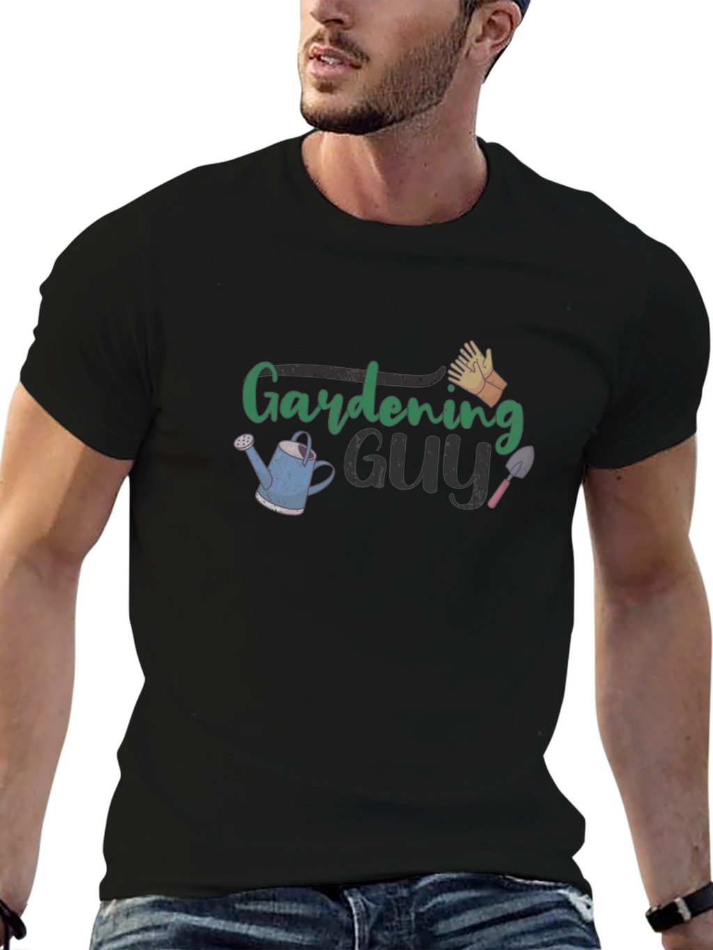 Gardening Guy T-Shirt Gardener Gift