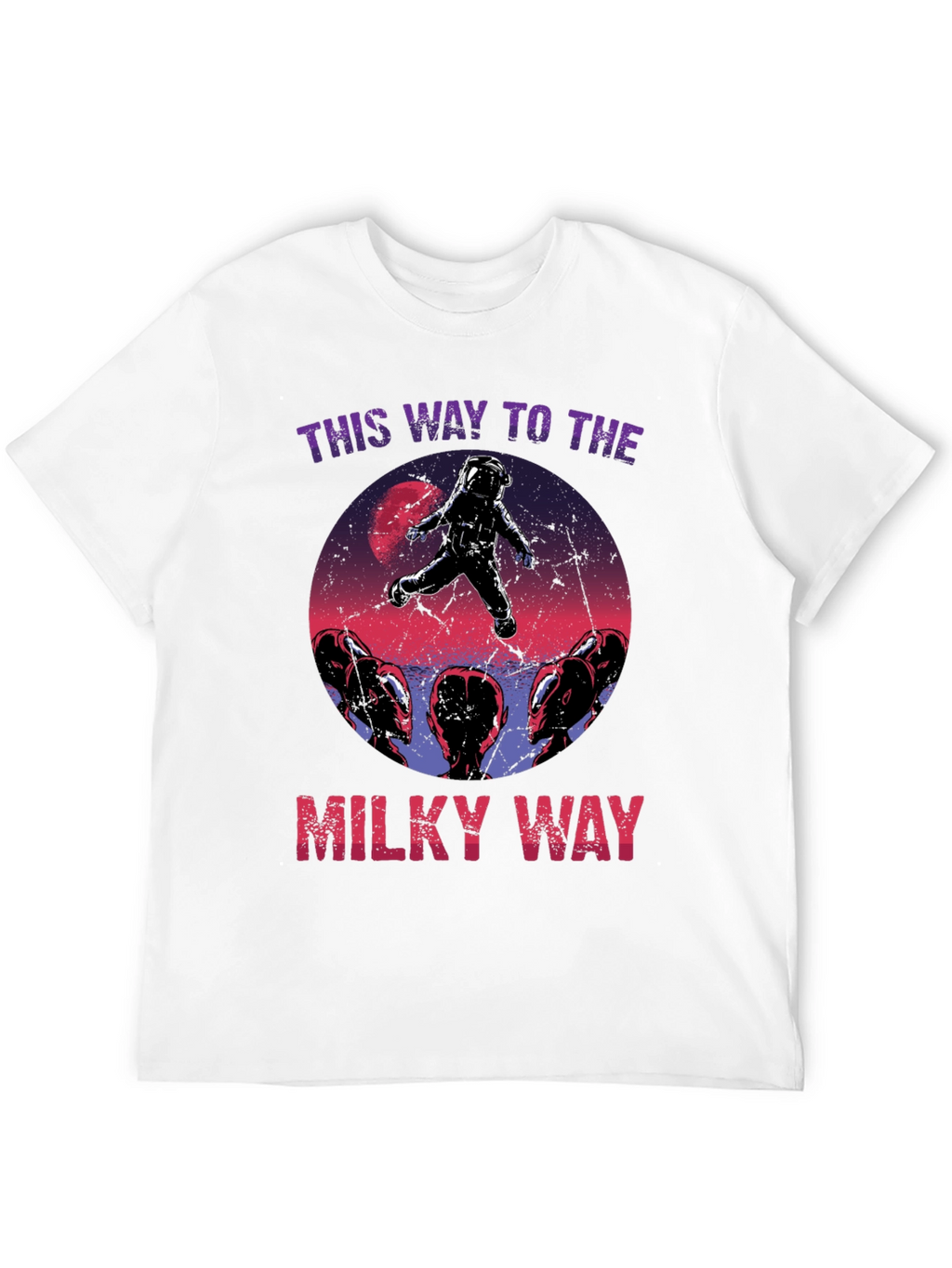 This Way To The Milky Way Graphic Tee
