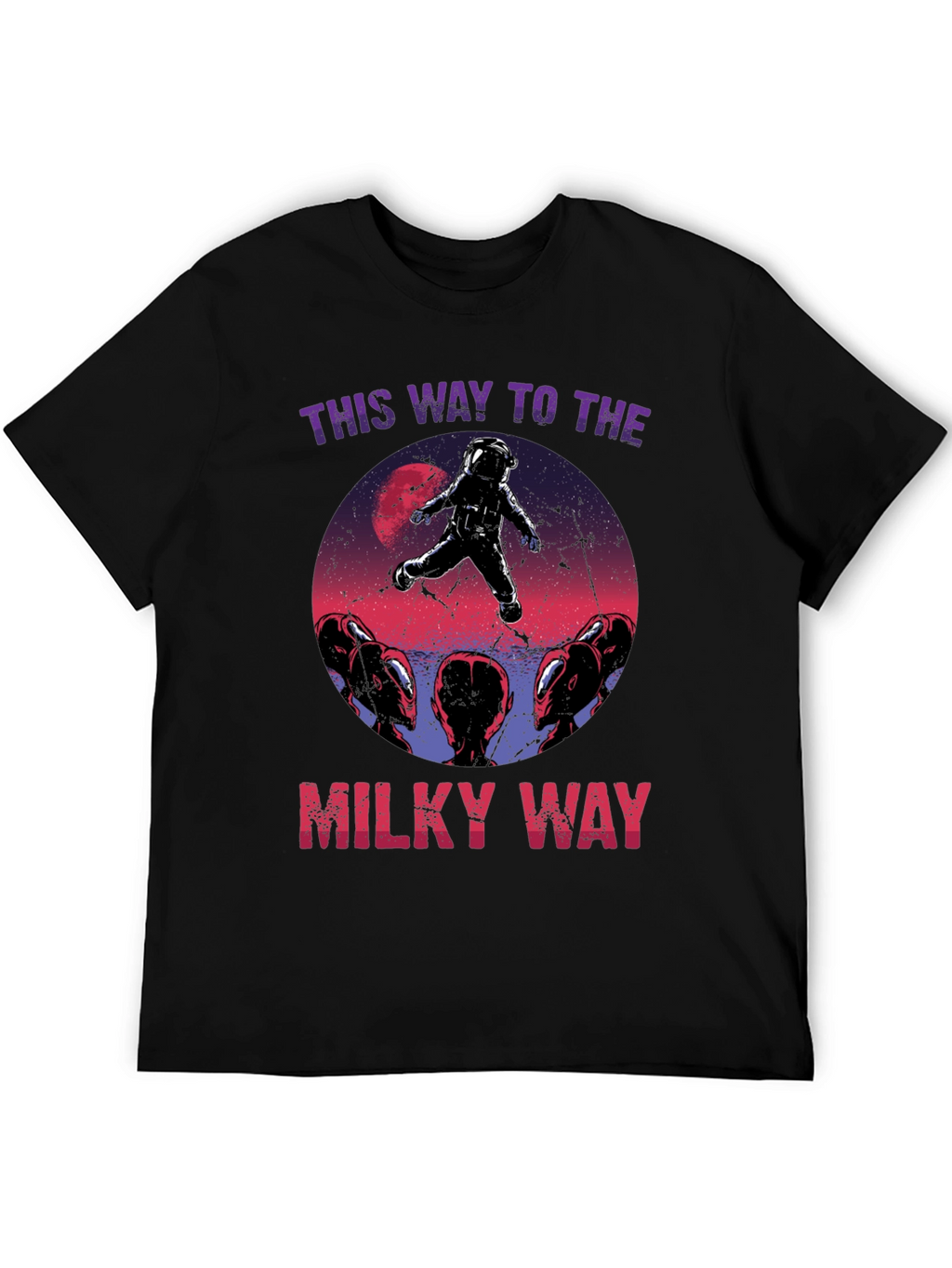 This Way To The Milky Way Graphic Tee