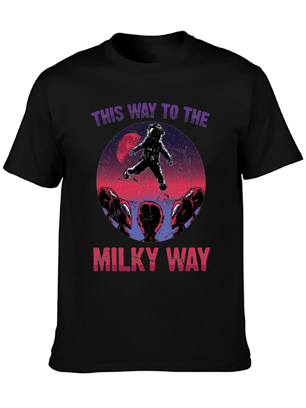 This Way To The Milky Way Graphic Tee