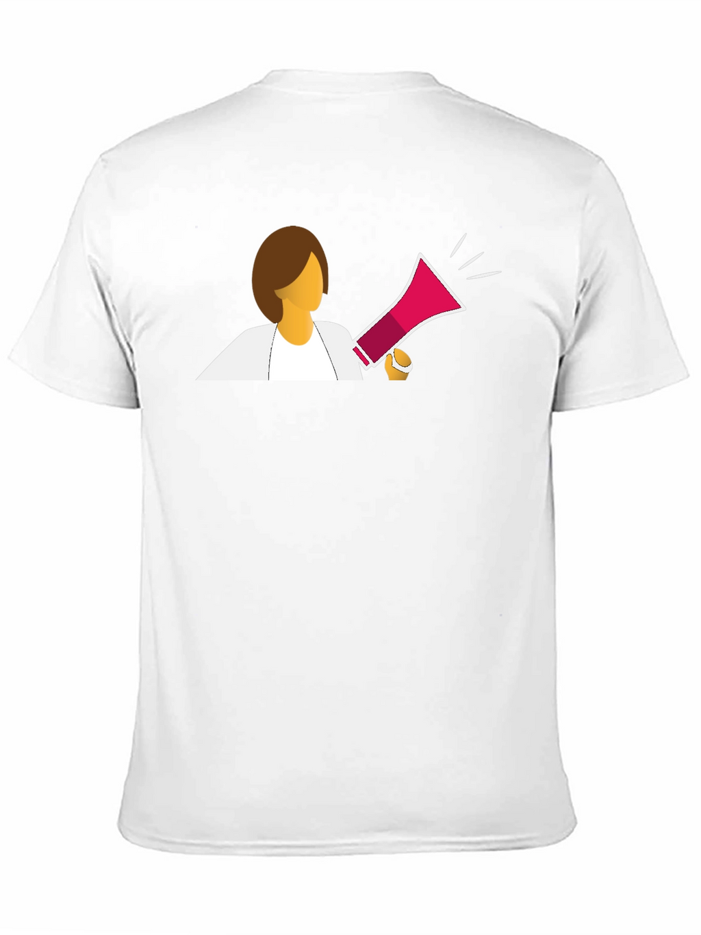 Empowered Woman T-Shirt - Bullhorn Graphic Tee