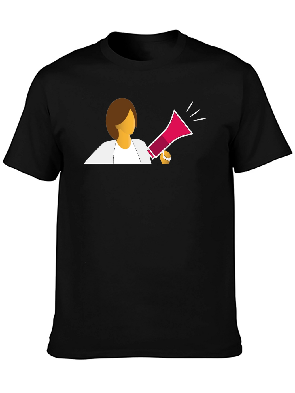 Empowered Woman T-Shirt - Bullhorn Graphic Tee