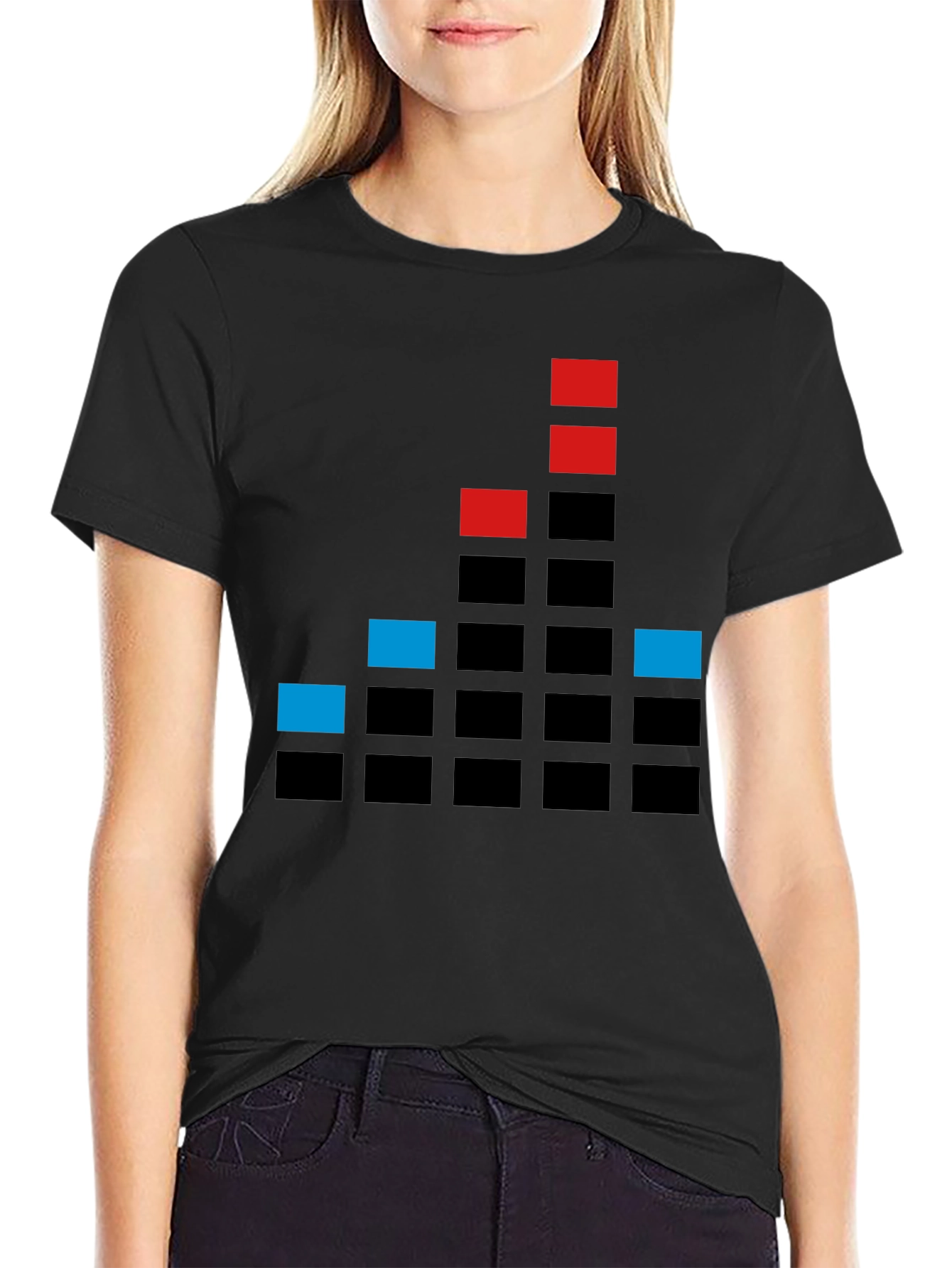 Modern Graphic Tee - Soundwave Design