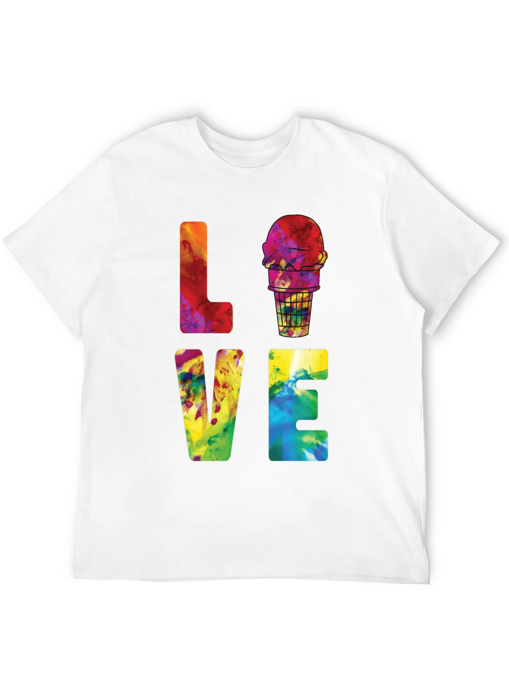 Tie-Dye LOVE Graphic Tee