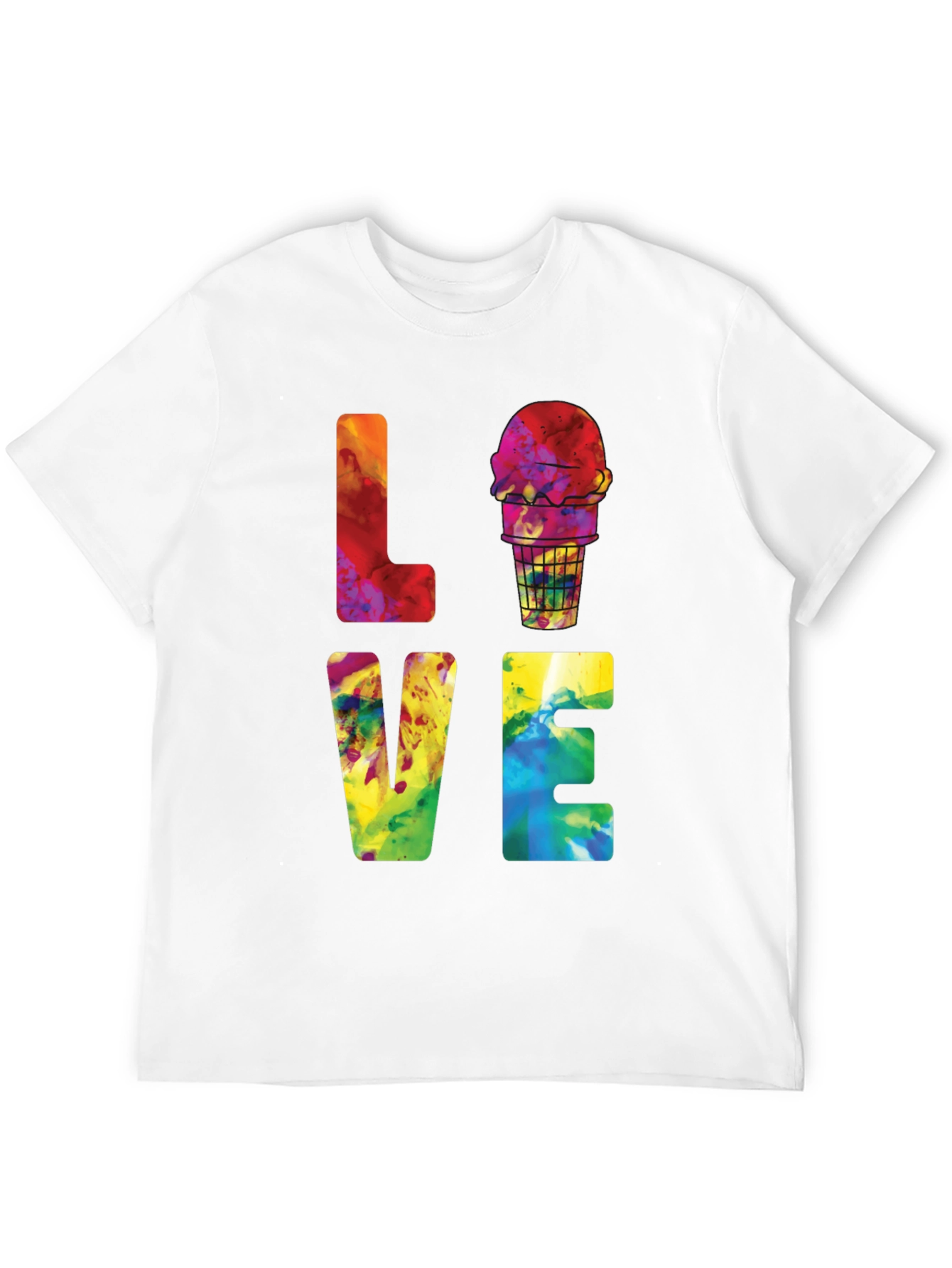 Tie-Dye LOVE Graphic Tee