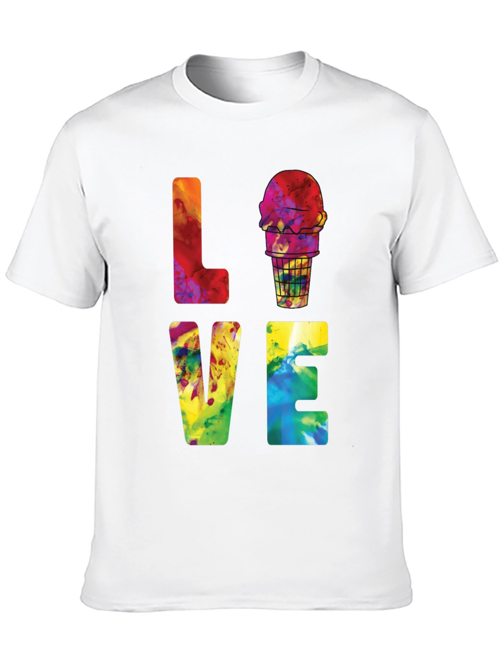 Tie-Dye LOVE Graphic Tee