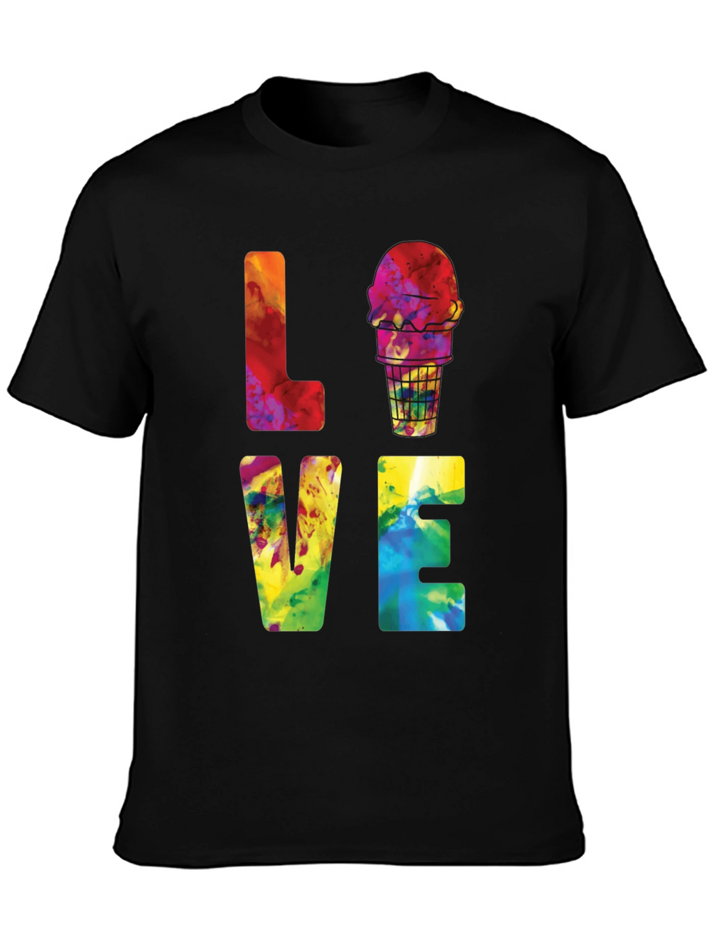 Tie-Dye LOVE Graphic Tee