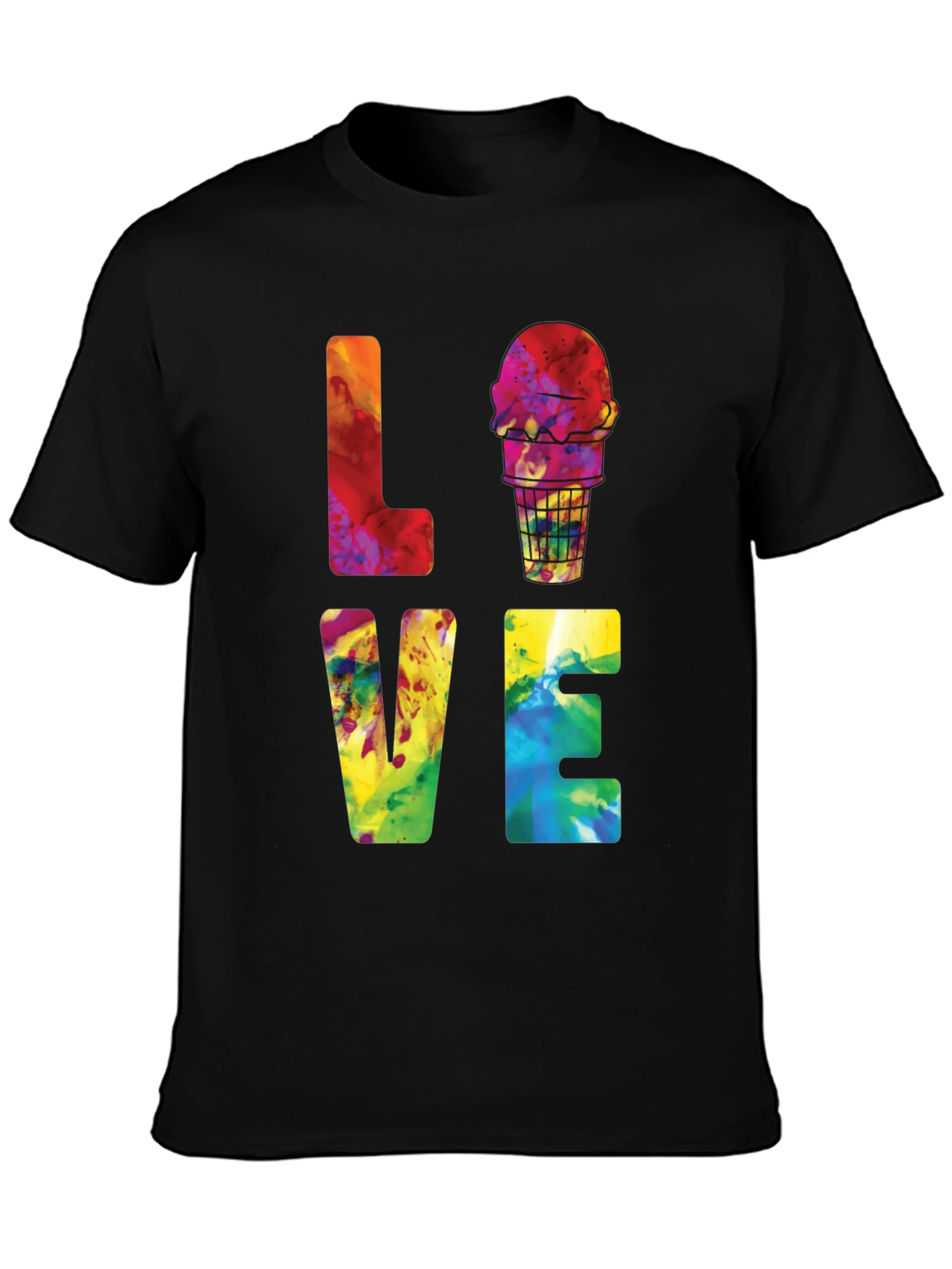 Tie-Dye LOVE Graphic Tee