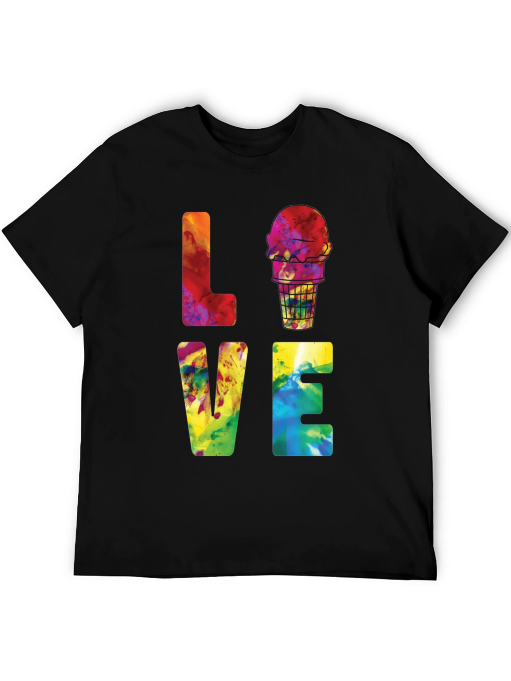 Tie-Dye LOVE Graphic Tee
