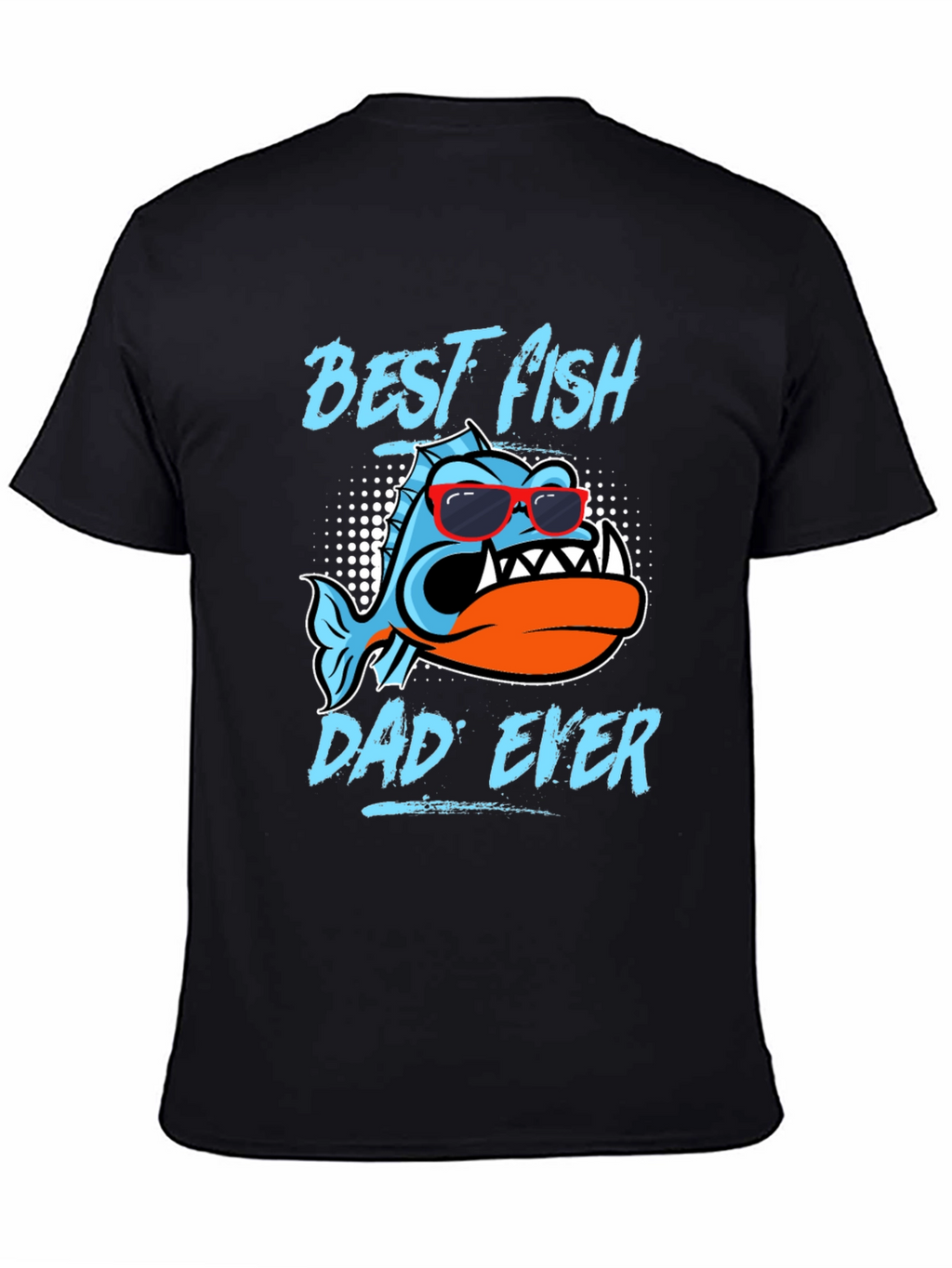 Best Fish Dad Ever Graphic T-Shirt
