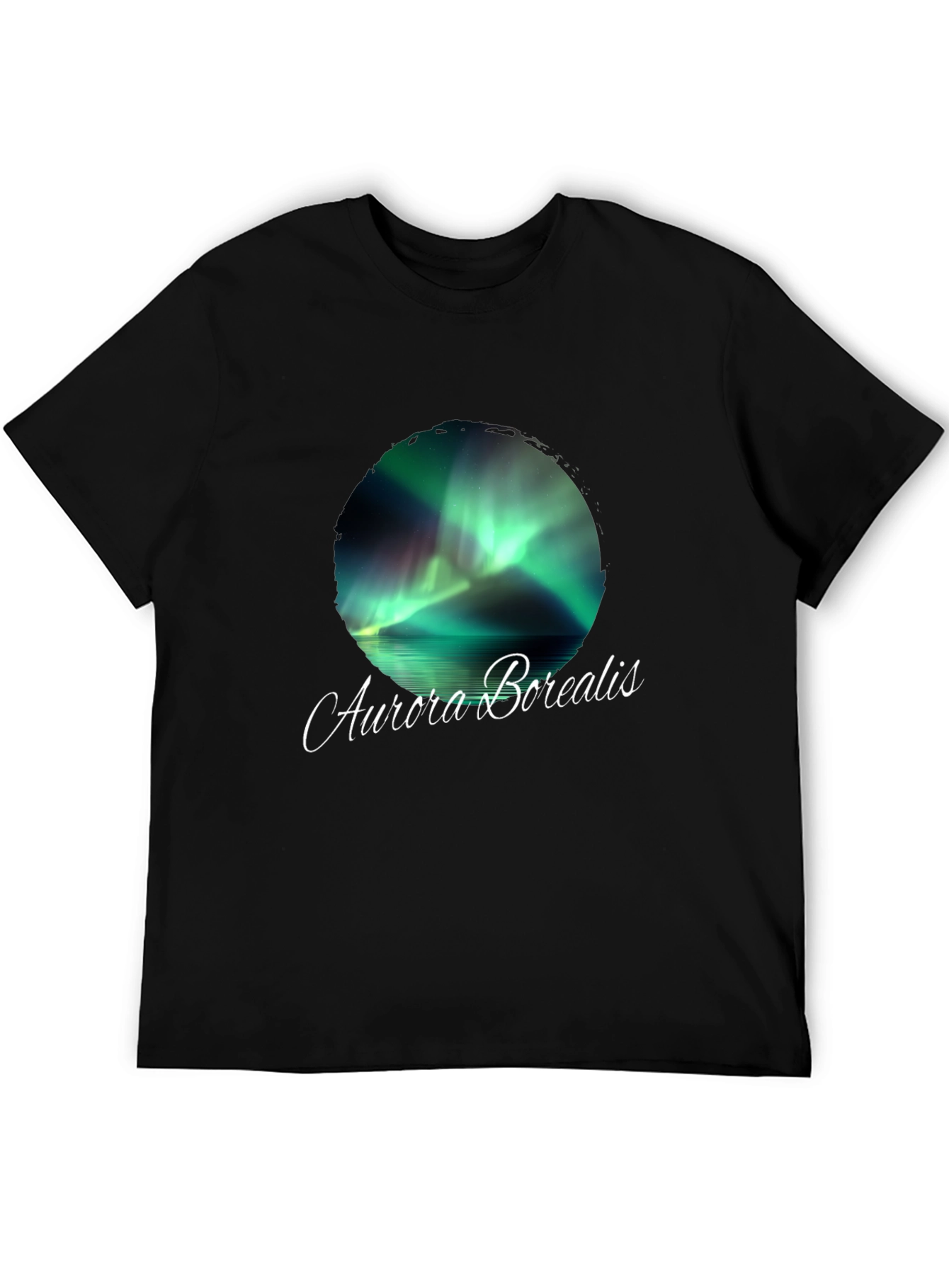 Aurora Borealis Graphic T-Shirt - Northern Lights Tee