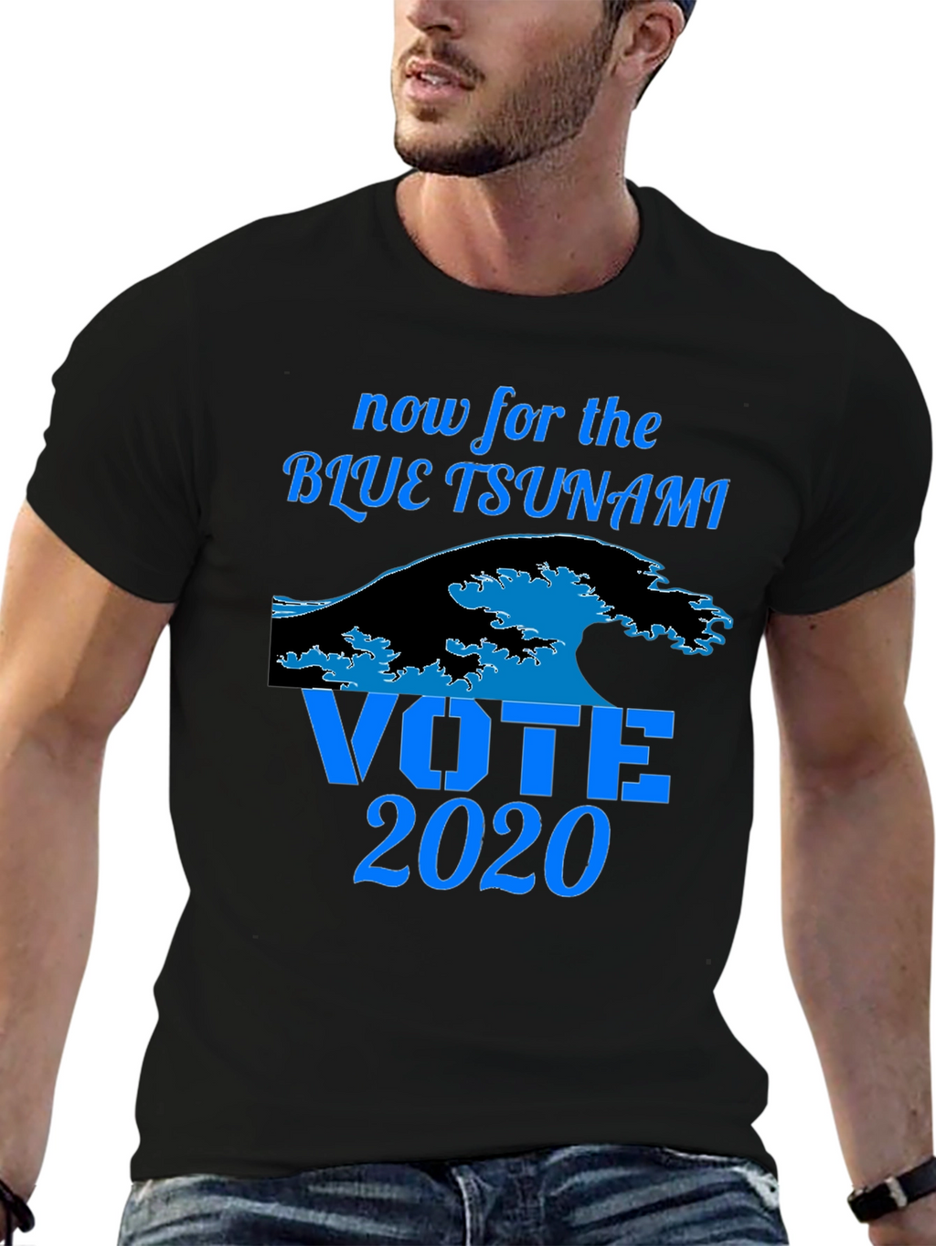 Blue Tsunami Vote 2020 Graphic T-Shirt