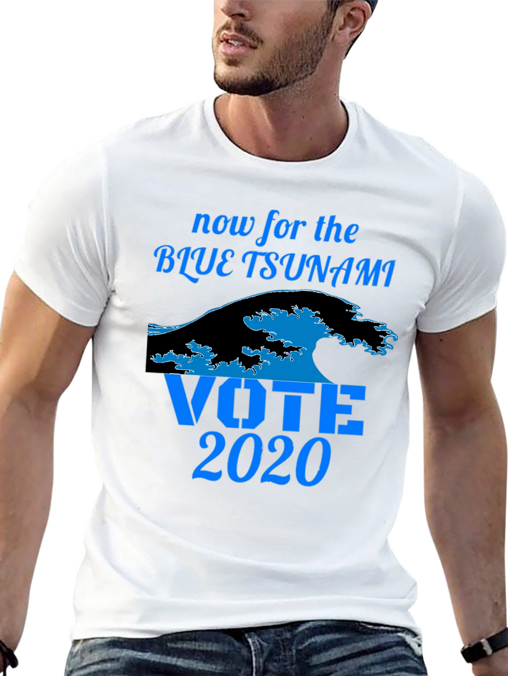 Blue Tsunami Vote 2020 Graphic T-Shirt