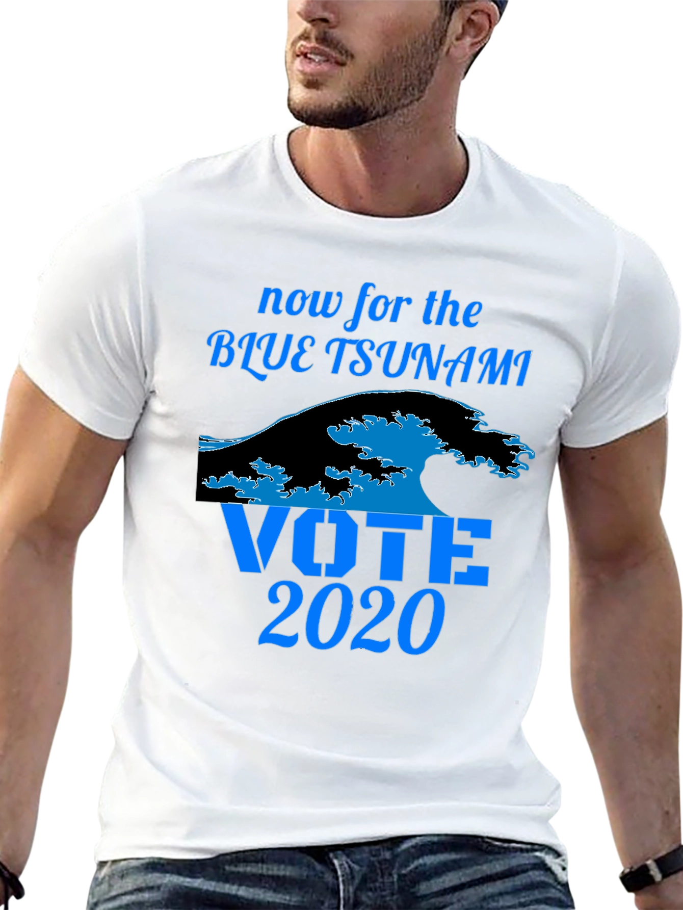 Blue Tsunami Vote 2020 Graphic T-Shirt