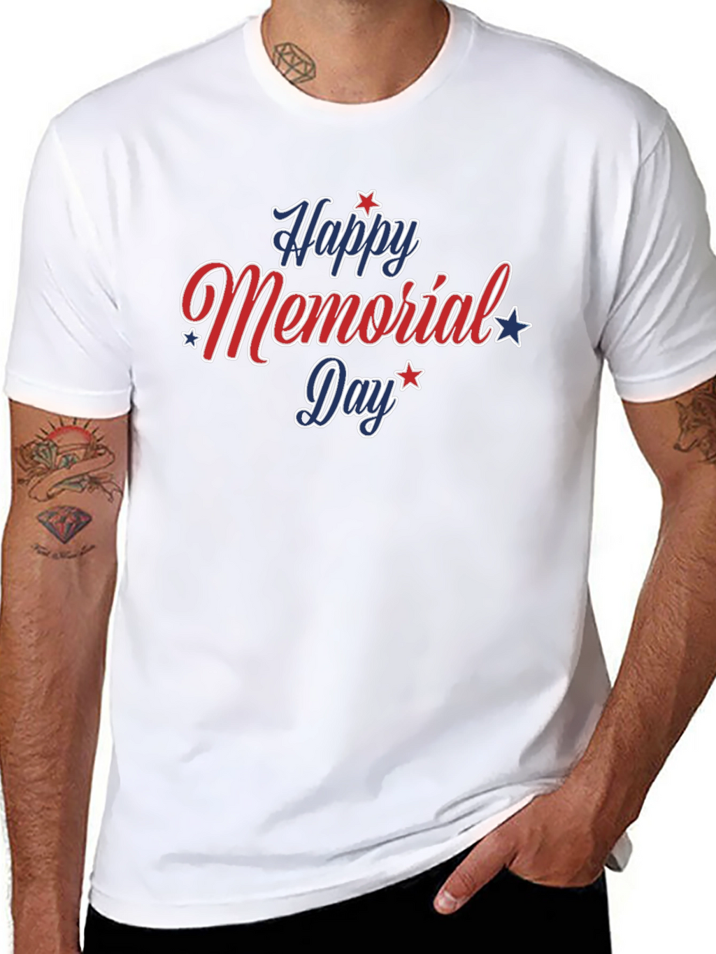 Happy Memorial Day Patriotic T-Shirt