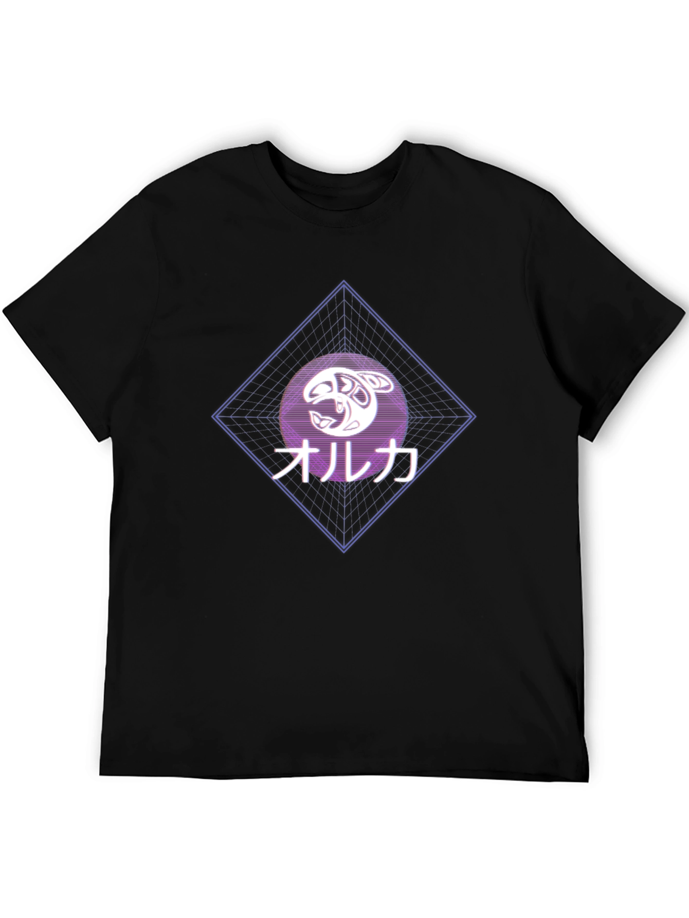 Orca Japanese Style Graphic T-Shirt