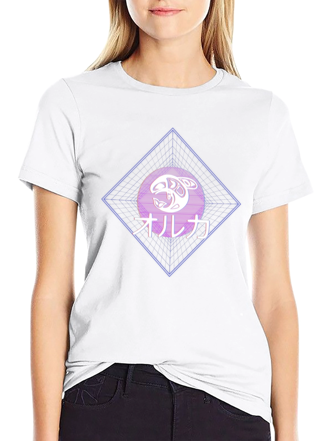 Orca Japanese Style Graphic T-Shirt
