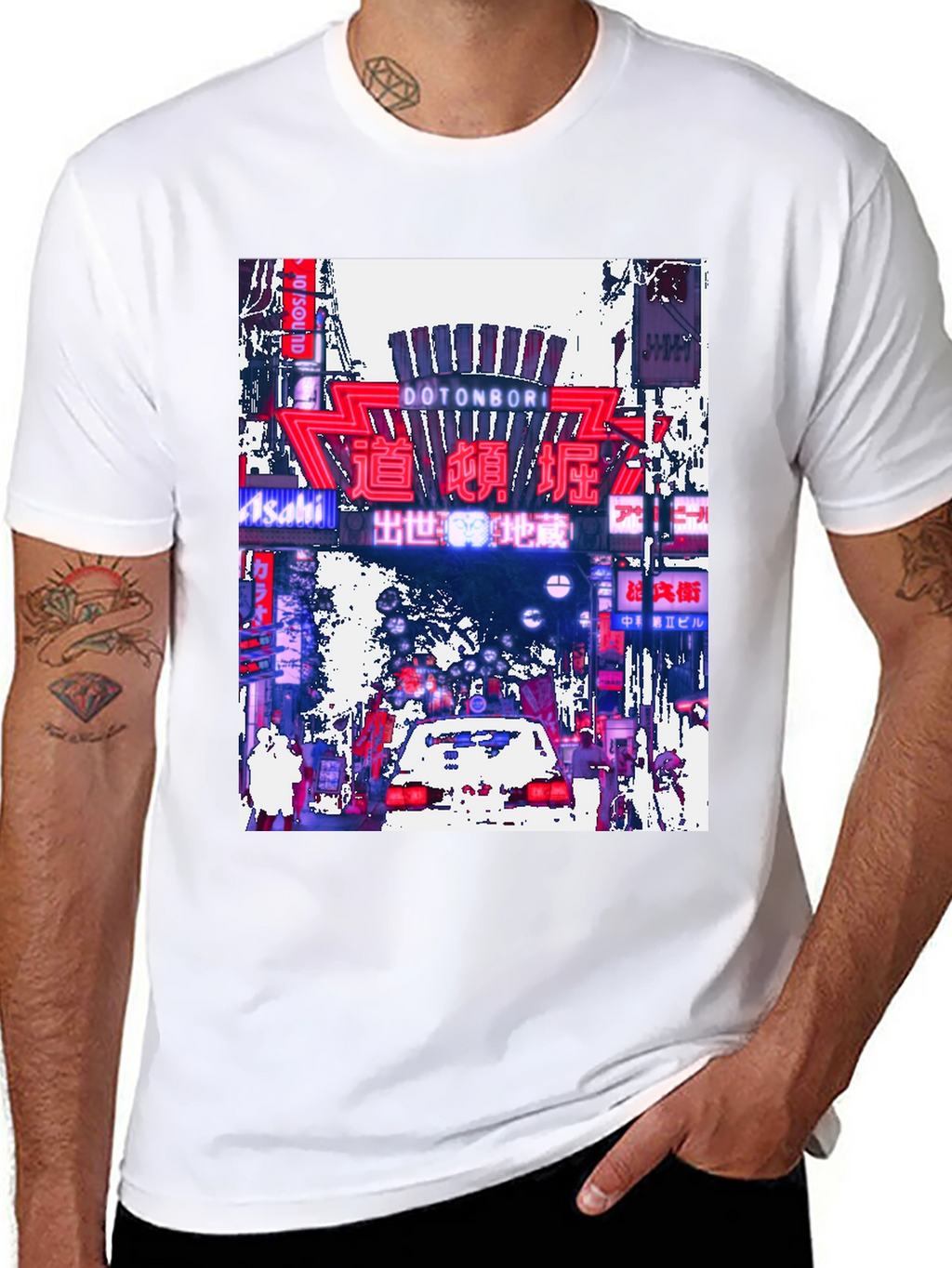 Dotonbori Japan Street Neon T-Shirt