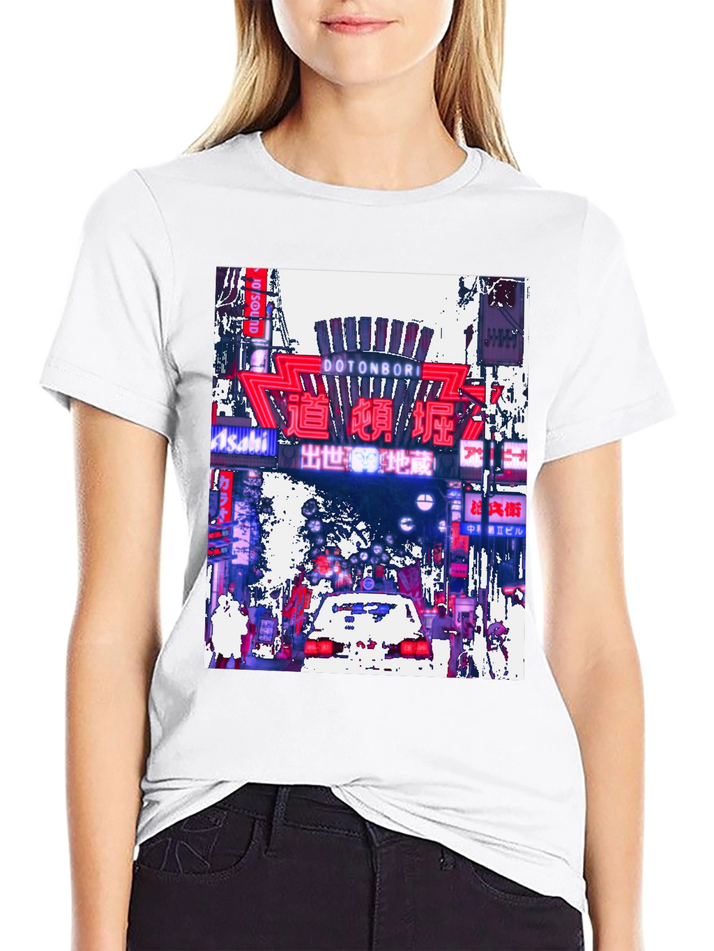 Dotonbori Japan Street Neon T-Shirt
