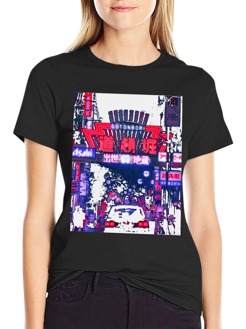 Dotonbori Japan Street Neon T-Shirt