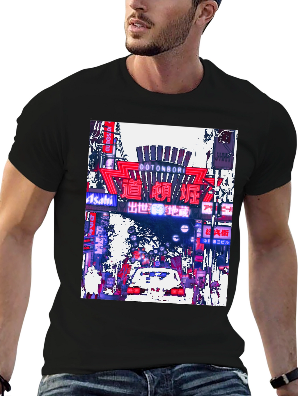 Dotonbori Japan Street Neon T-Shirt