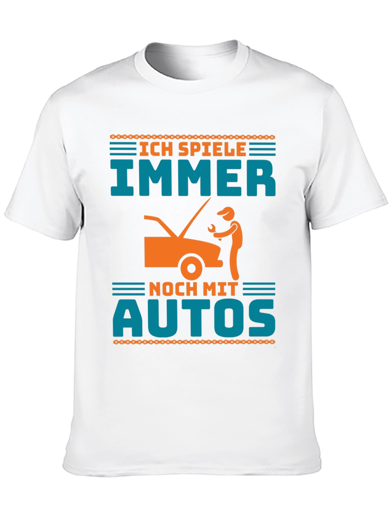 Ich Spiele Immer Noch Mit Autos T-Shirt