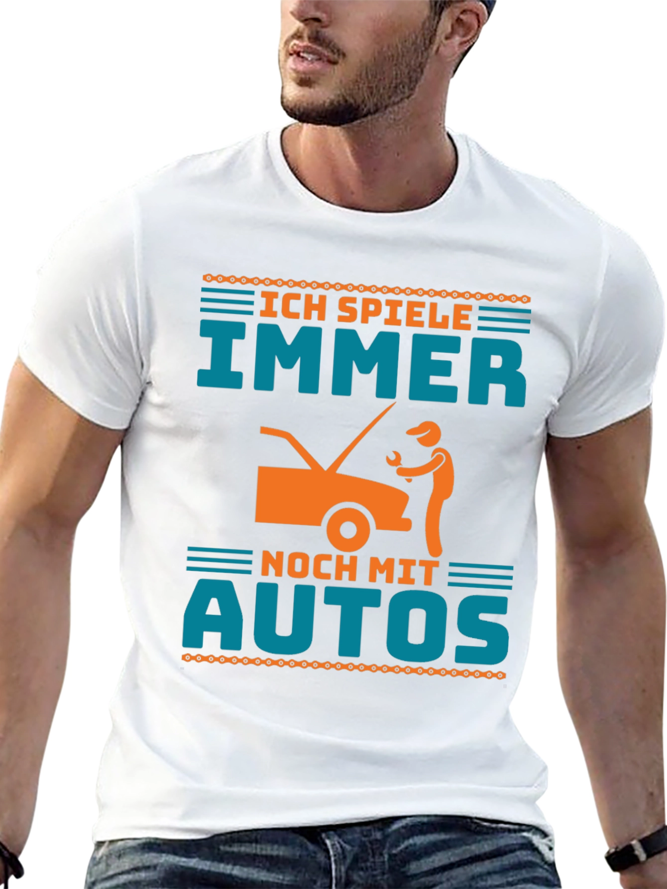 Ich Spiele Immer Noch Mit Autos T-Shirt