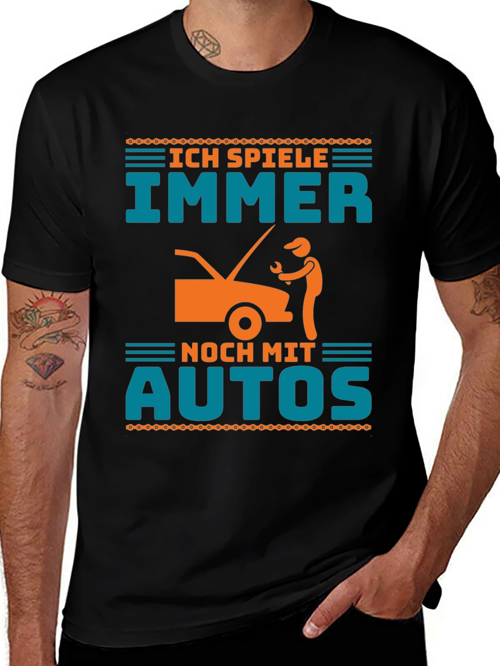 Ich Spiele Immer Noch Mit Autos T-Shirt