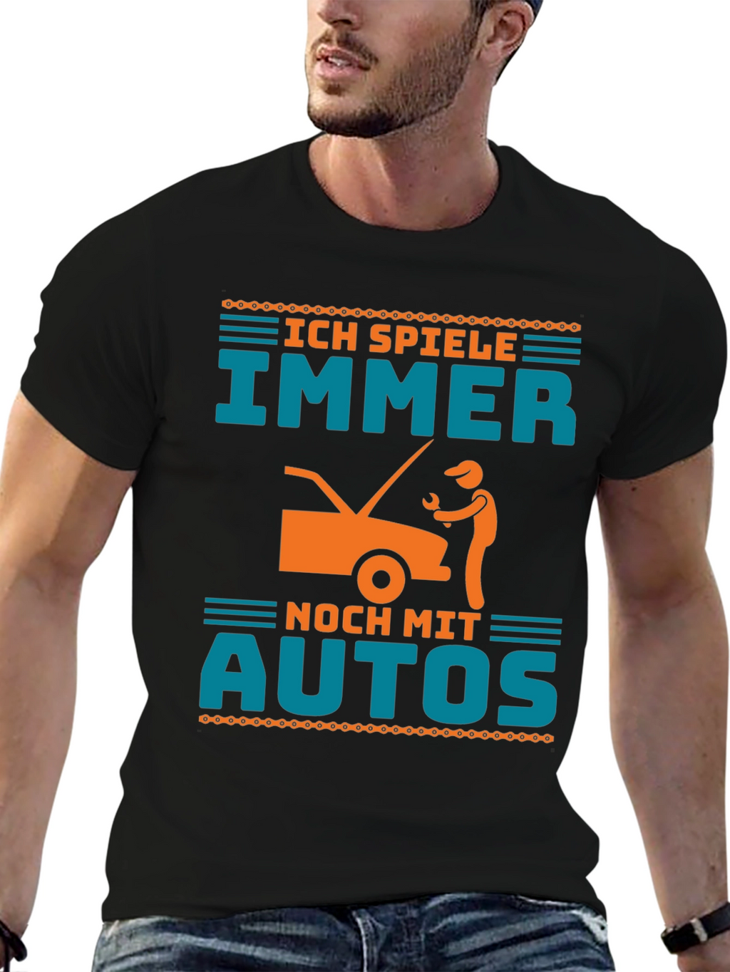 Ich Spiele Immer Noch Mit Autos T-Shirt