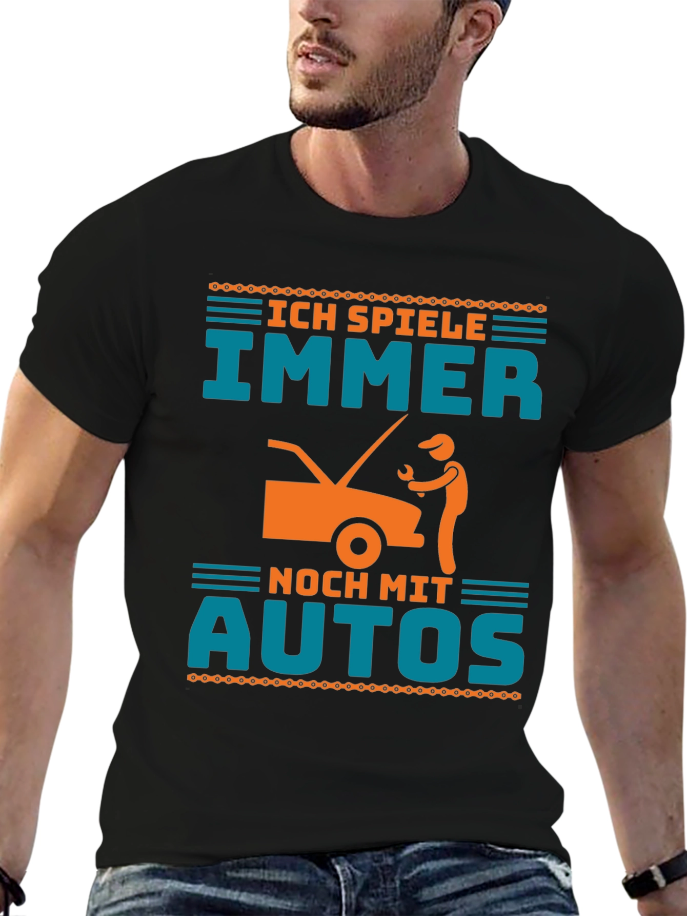 Ich Spiele Immer Noch Mit Autos T-Shirt