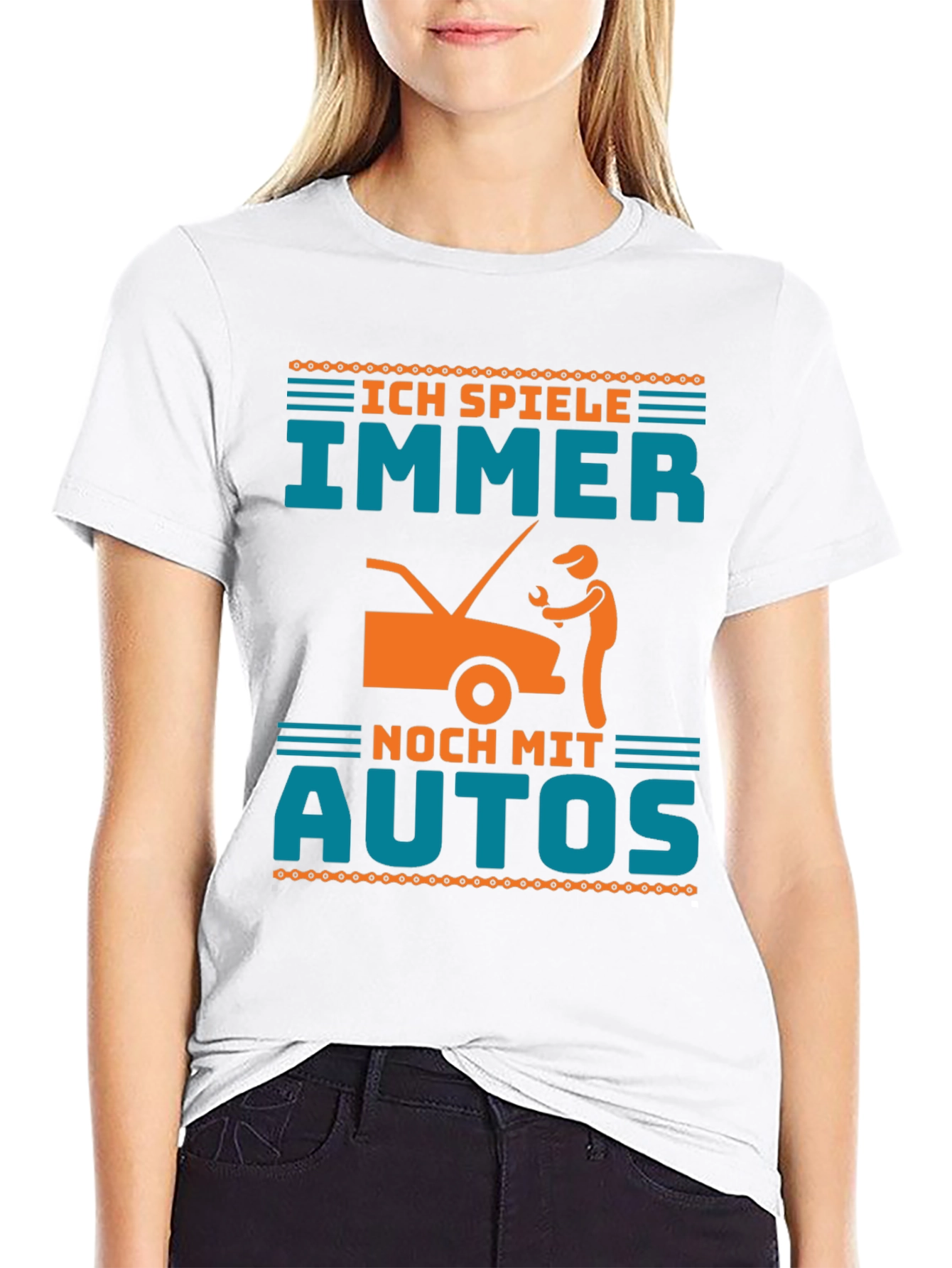 Ich Spiele Immer Noch Mit Autos T-Shirt