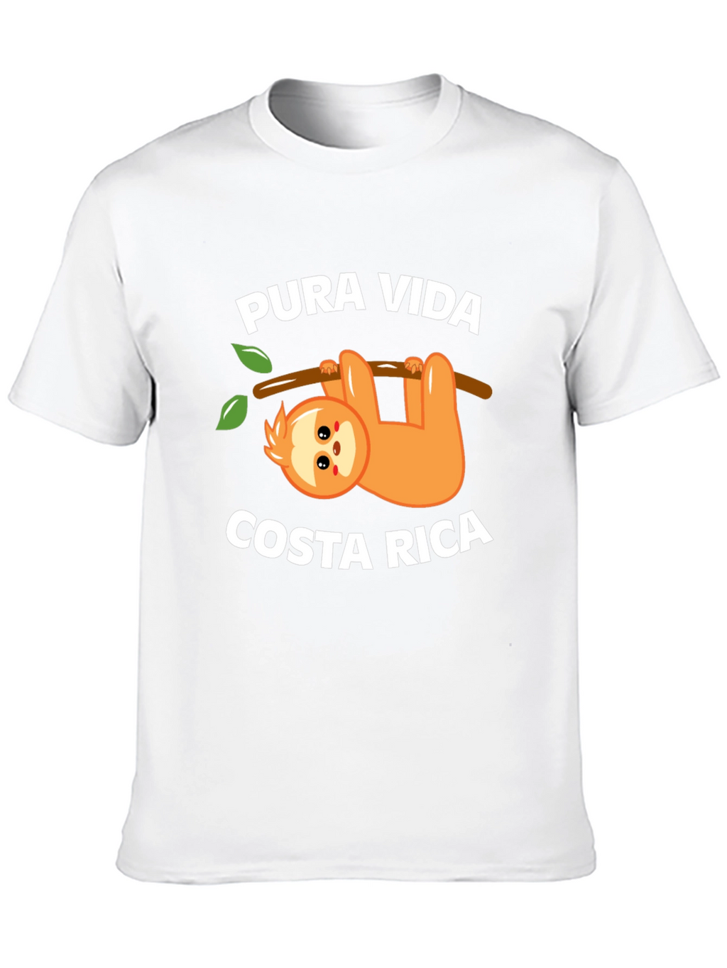 Pura Vida Costa Rica Sloth Graphic T-Shirt