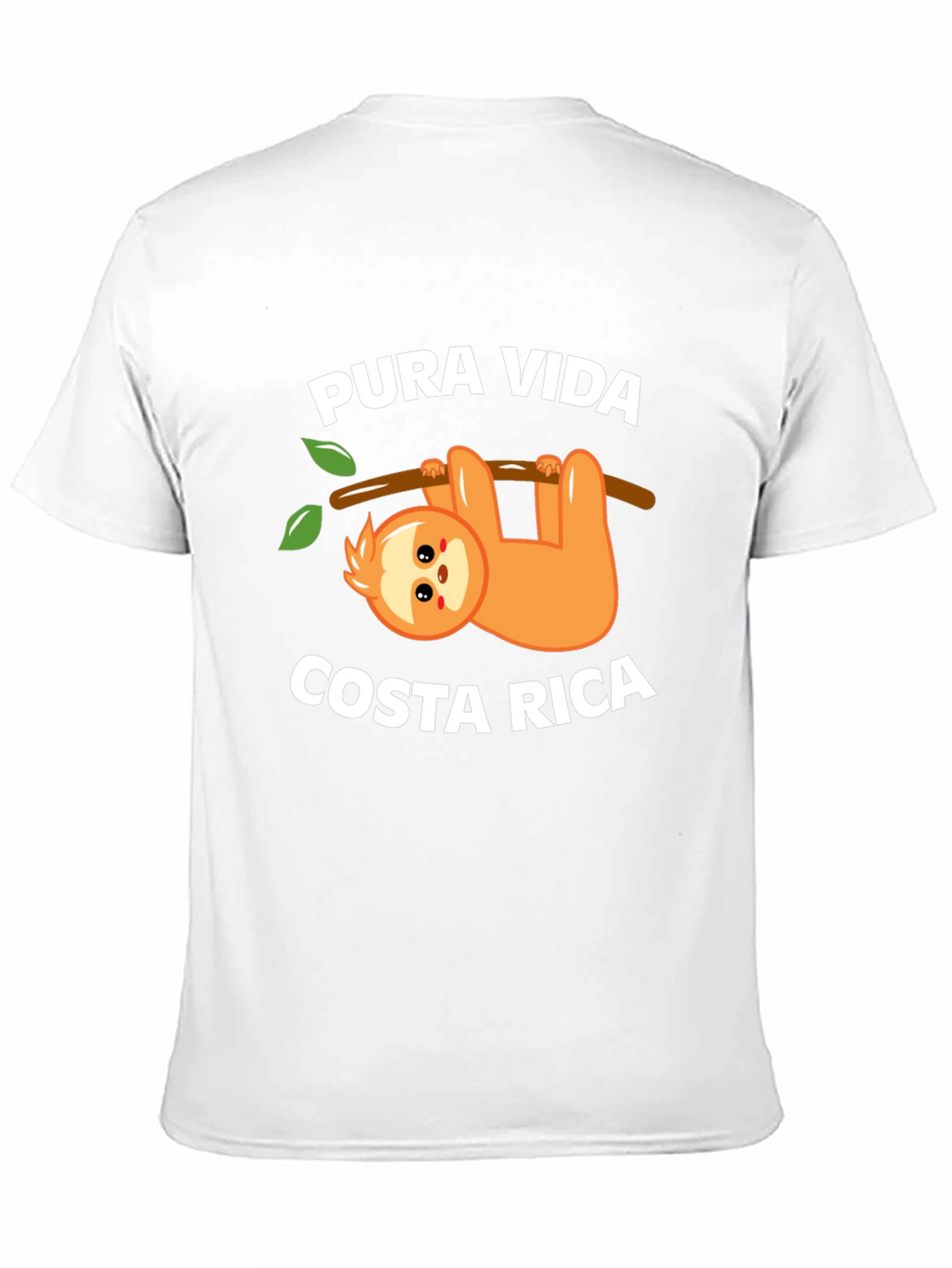Pura Vida Costa Rica Sloth Graphic T-Shirt