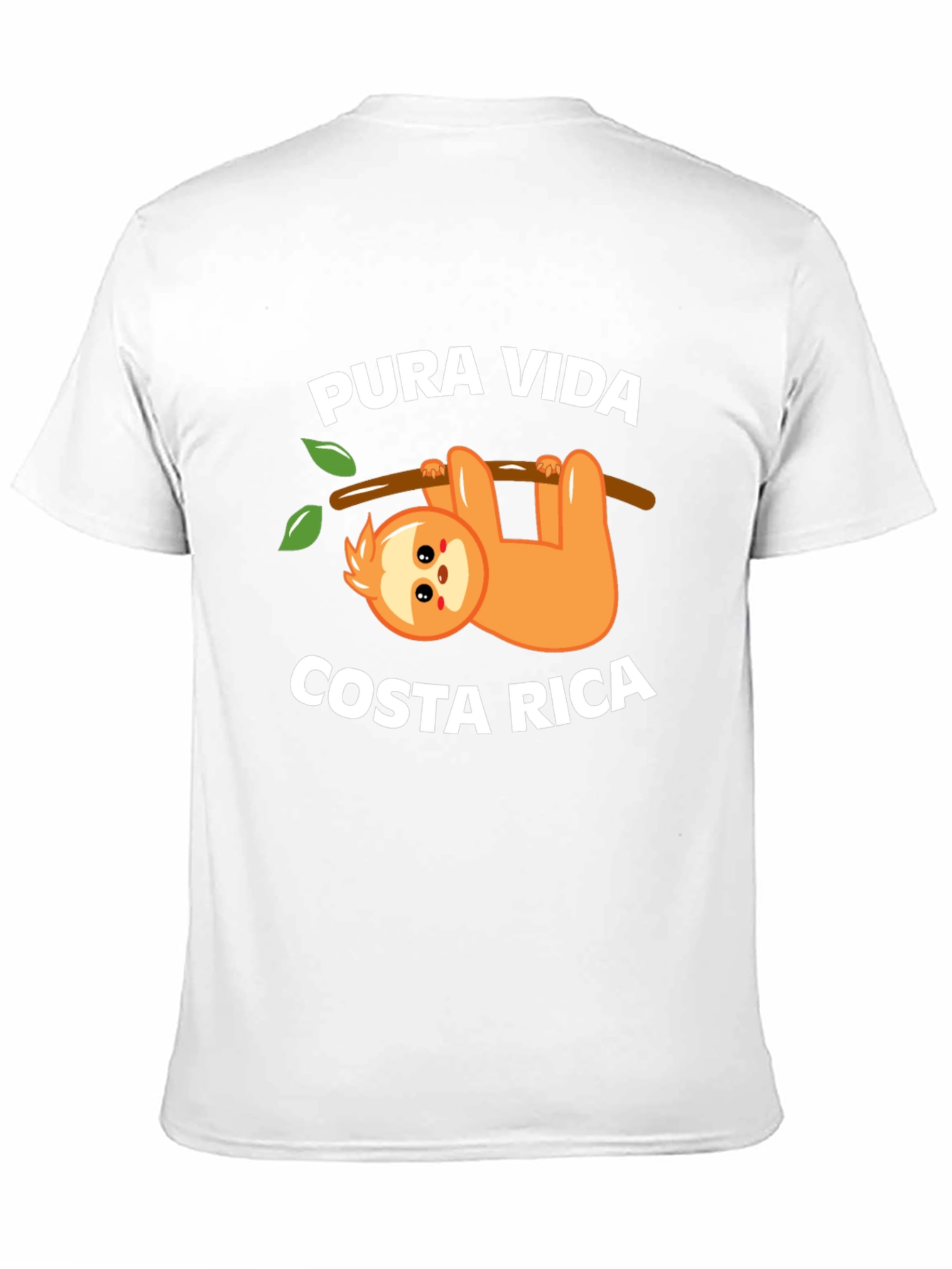 Pura Vida Costa Rica Sloth Graphic T-Shirt