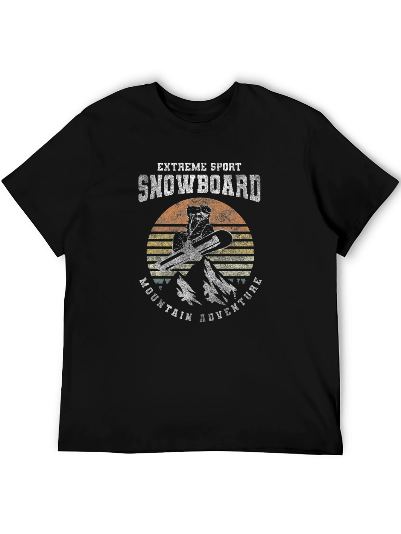 Snowboard Extreme Sport Mountain Adventure T-Shirt