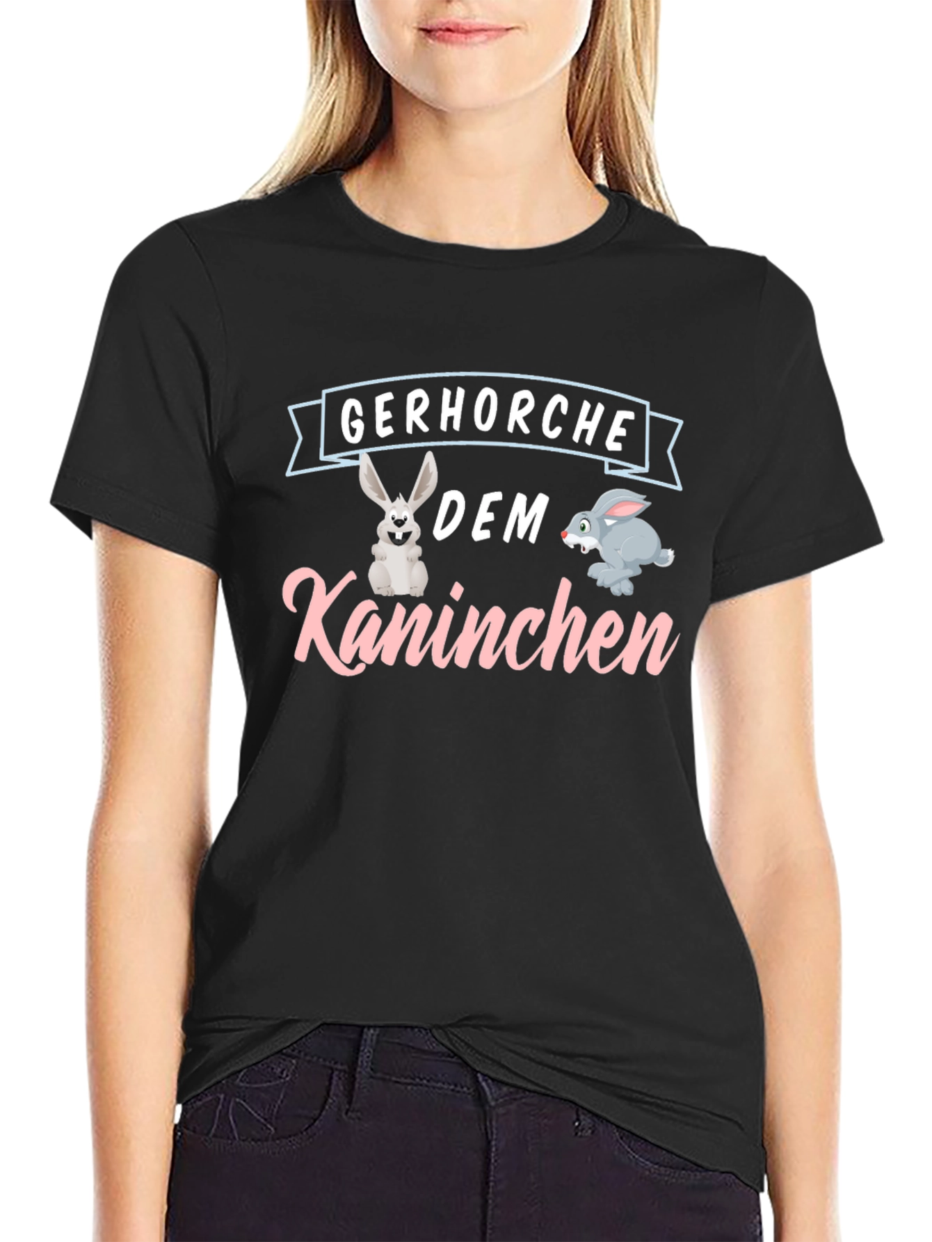 Gerhorche Dem Kaninchen Easter Bunny Graphic T-Shirt